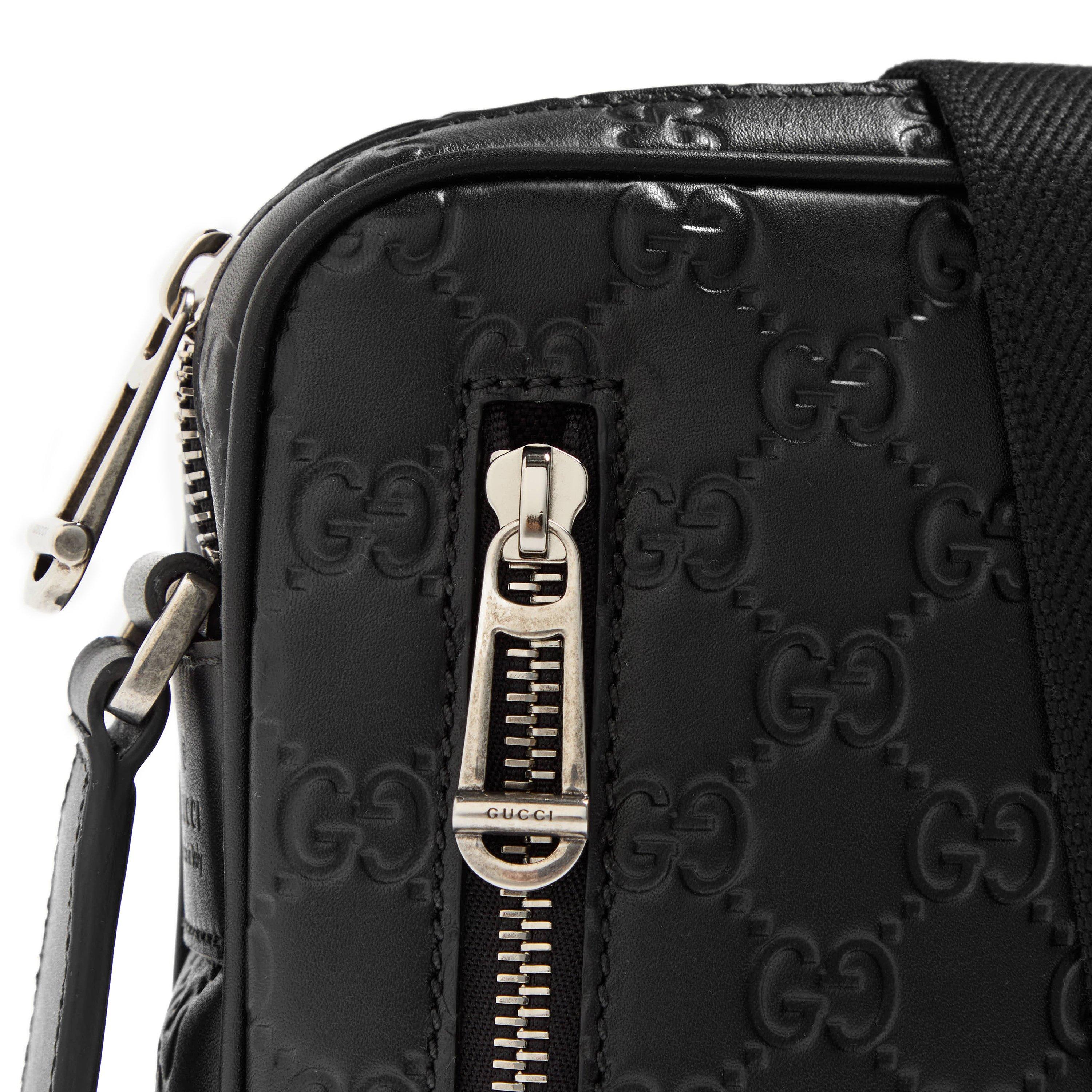 Black - Gucci - Gucci Emblem Cross Sn62 - 3