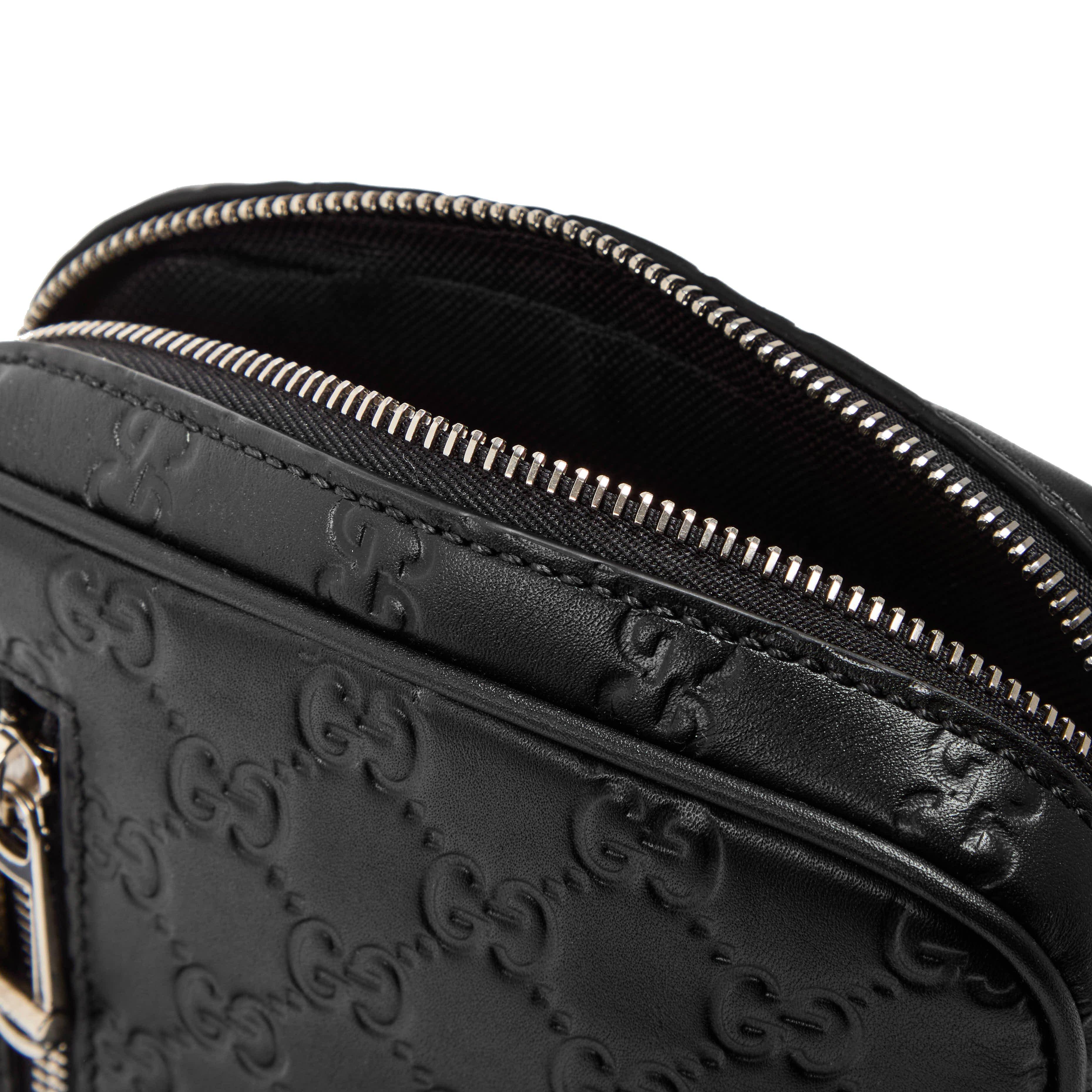 Black - Gucci - Gucci Emblem Cross Sn62 - 4