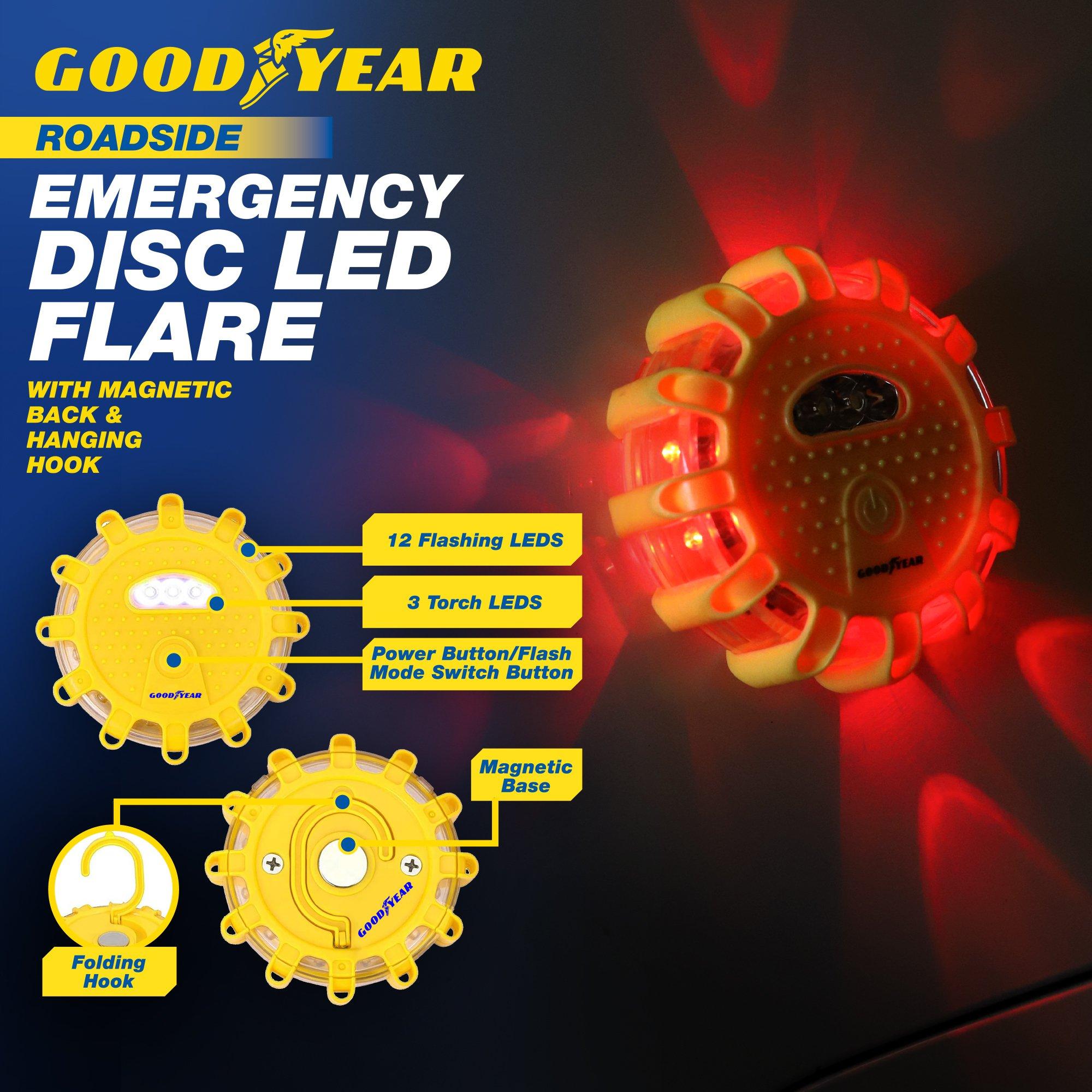 Žuta - Goodyear - Emergency Disc Flare - 2