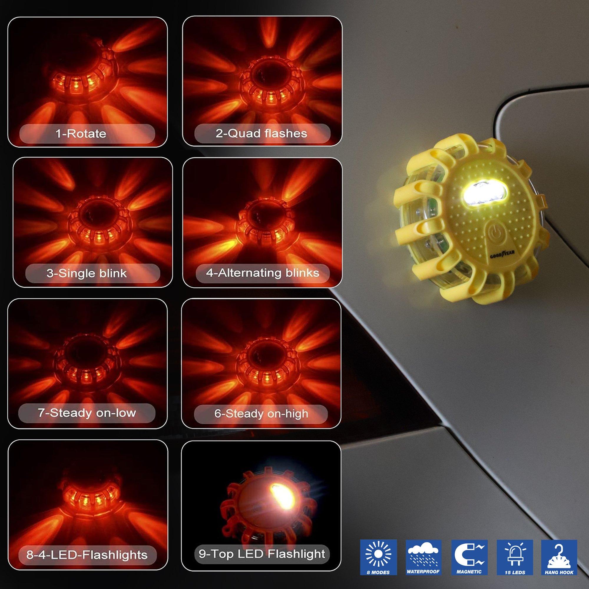 Žuta - Goodyear - Emergency Disc Flare - 5