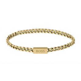 Boss Gents BOSS Chain For Him Gold IP Bracelet