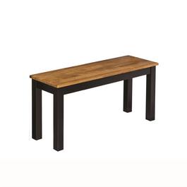 LPD Copenhagen Bench Black Frame-Oiled Wood