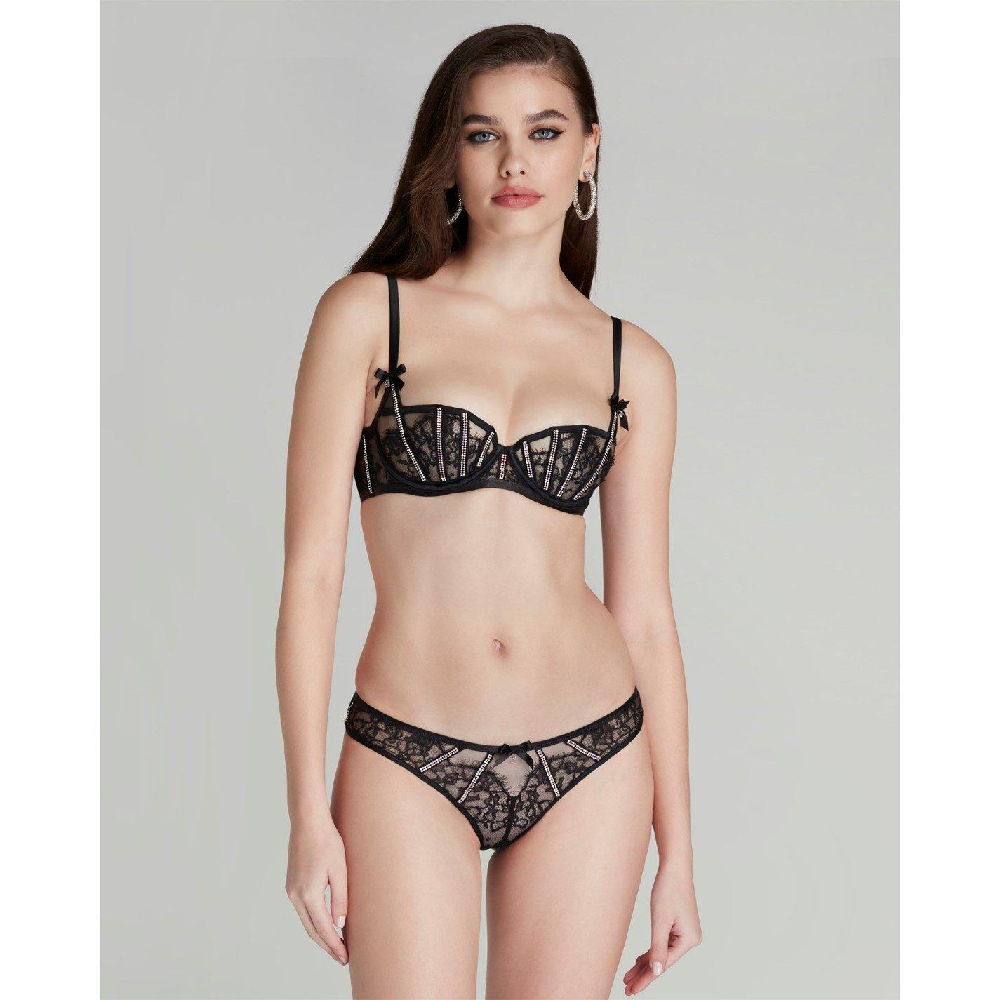 Black/Iridescen - Agent Provocateur - CAITRIONA Ouvert - 2