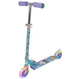 Disney Stitch Stitch Folding Inline Scooter with Light Up Wheels