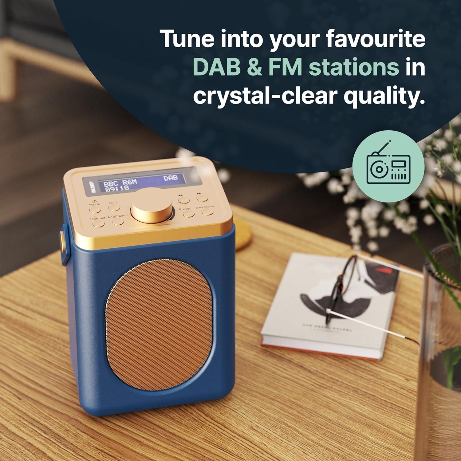 Blauw - MAJORITY - Little Shelford DAB Radio - 8