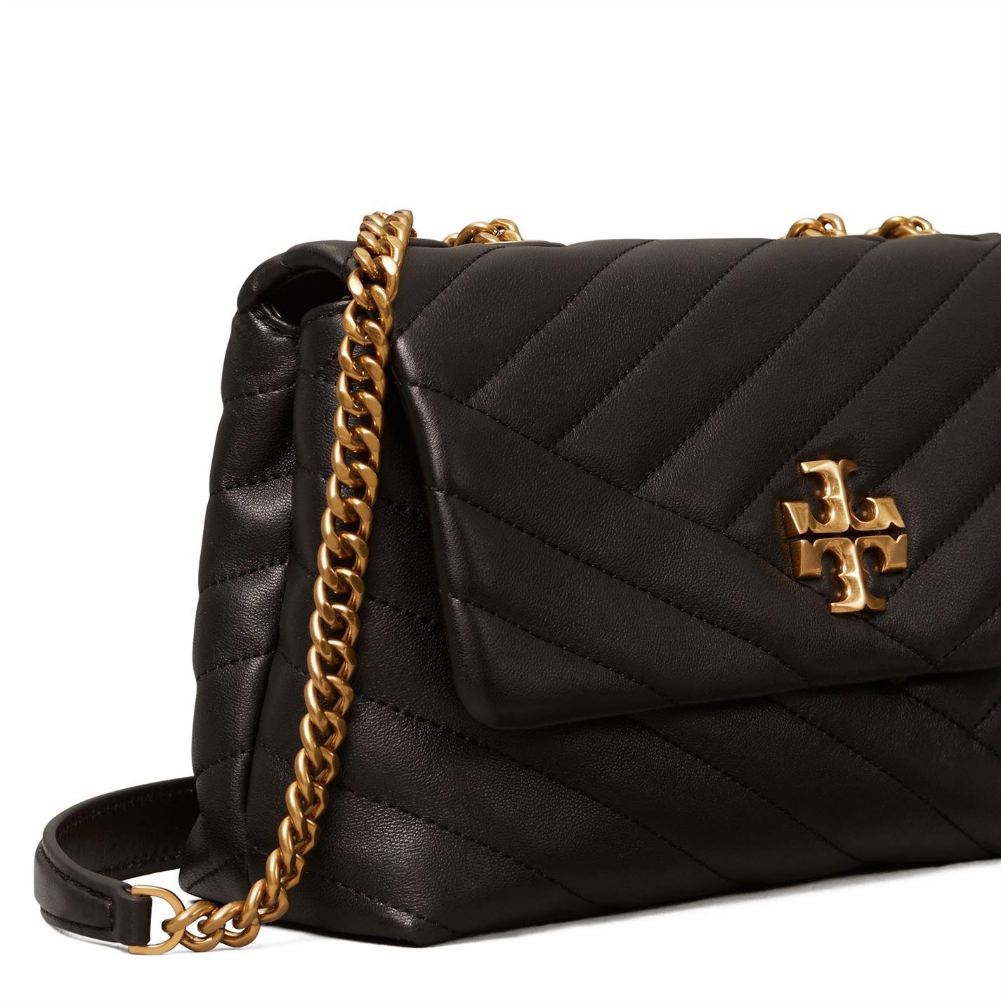 Black - Tory Burch - Kira Convertible Shoulder Bag - 4