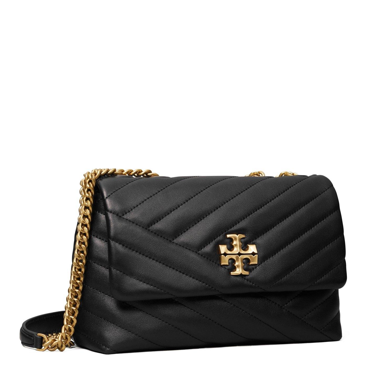 Black - Tory Burch - Kira Convertible Shoulder Bag - 6