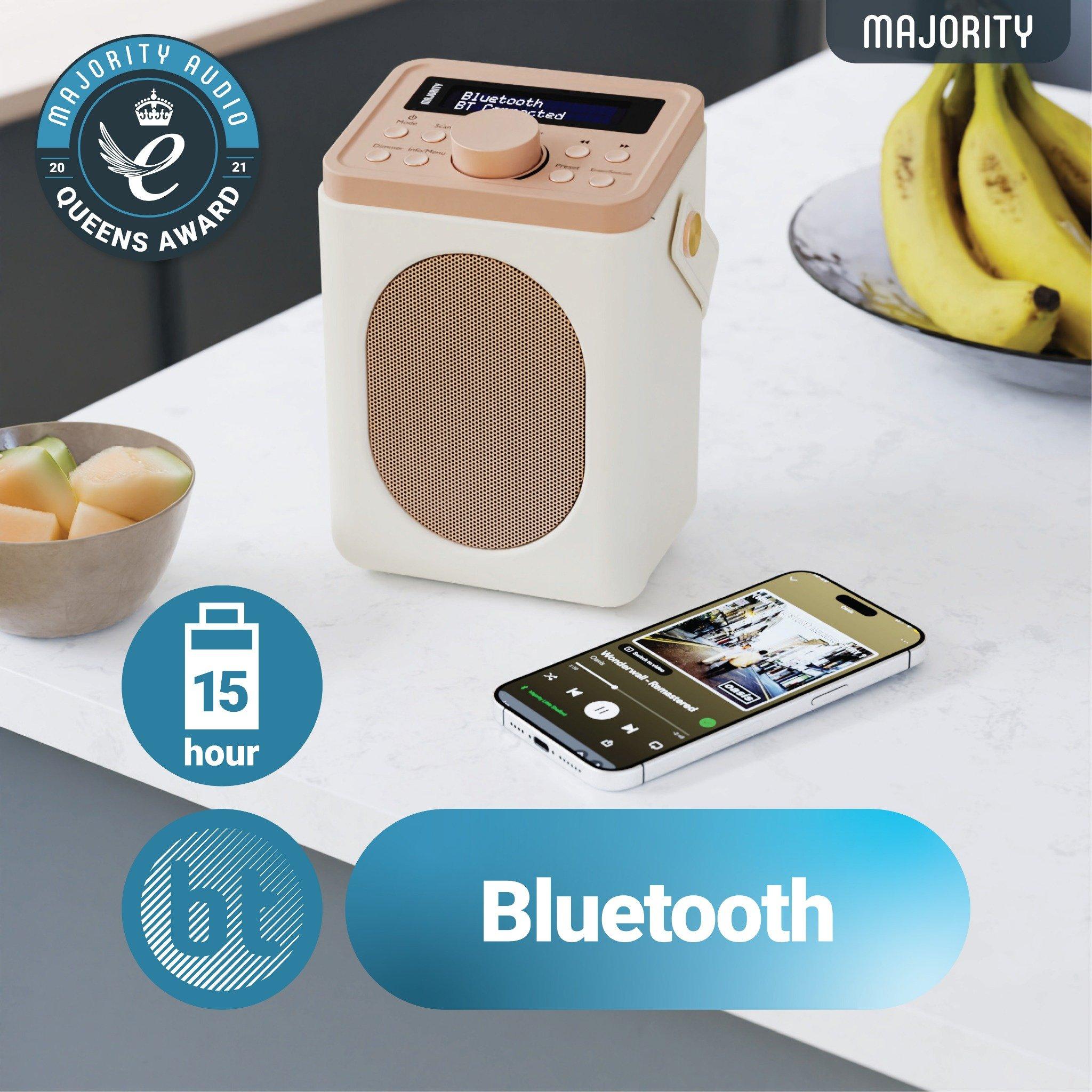 Crème - MAJORITY - Little Shelford DAB Radio - 7