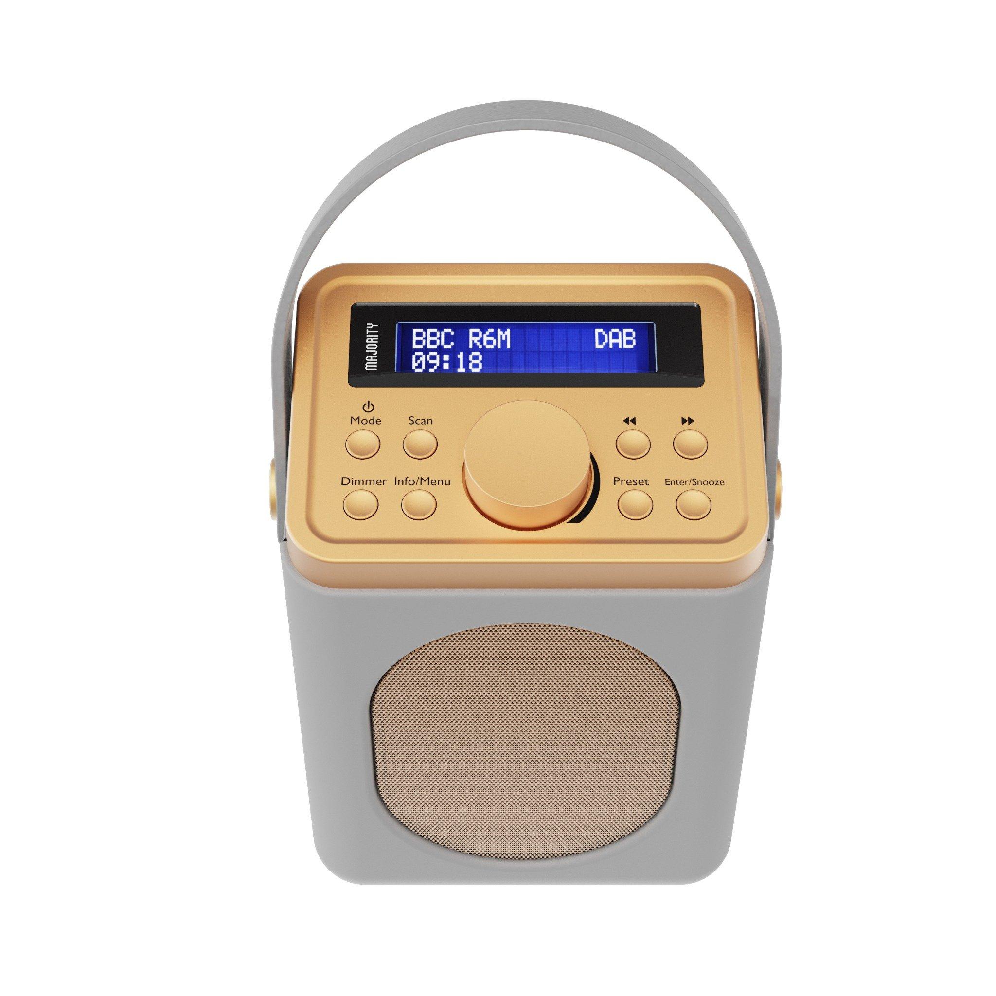 Grijs - MAJORITY - Little Shelford DAB Radio - 3