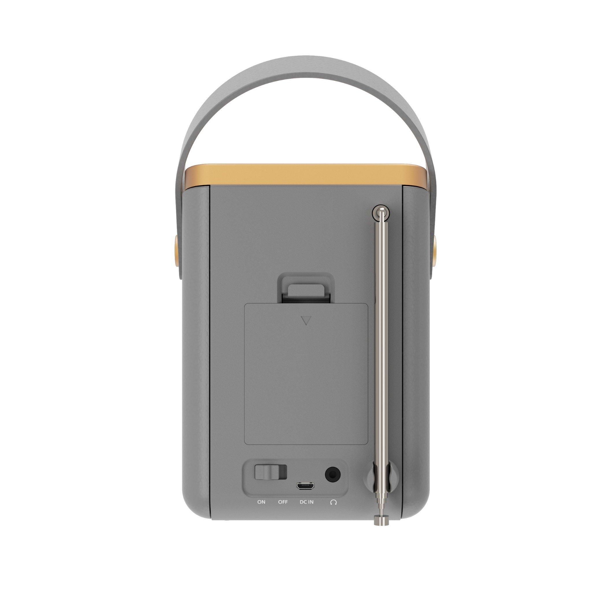 Grijs - MAJORITY - Little Shelford DAB Radio - 4
