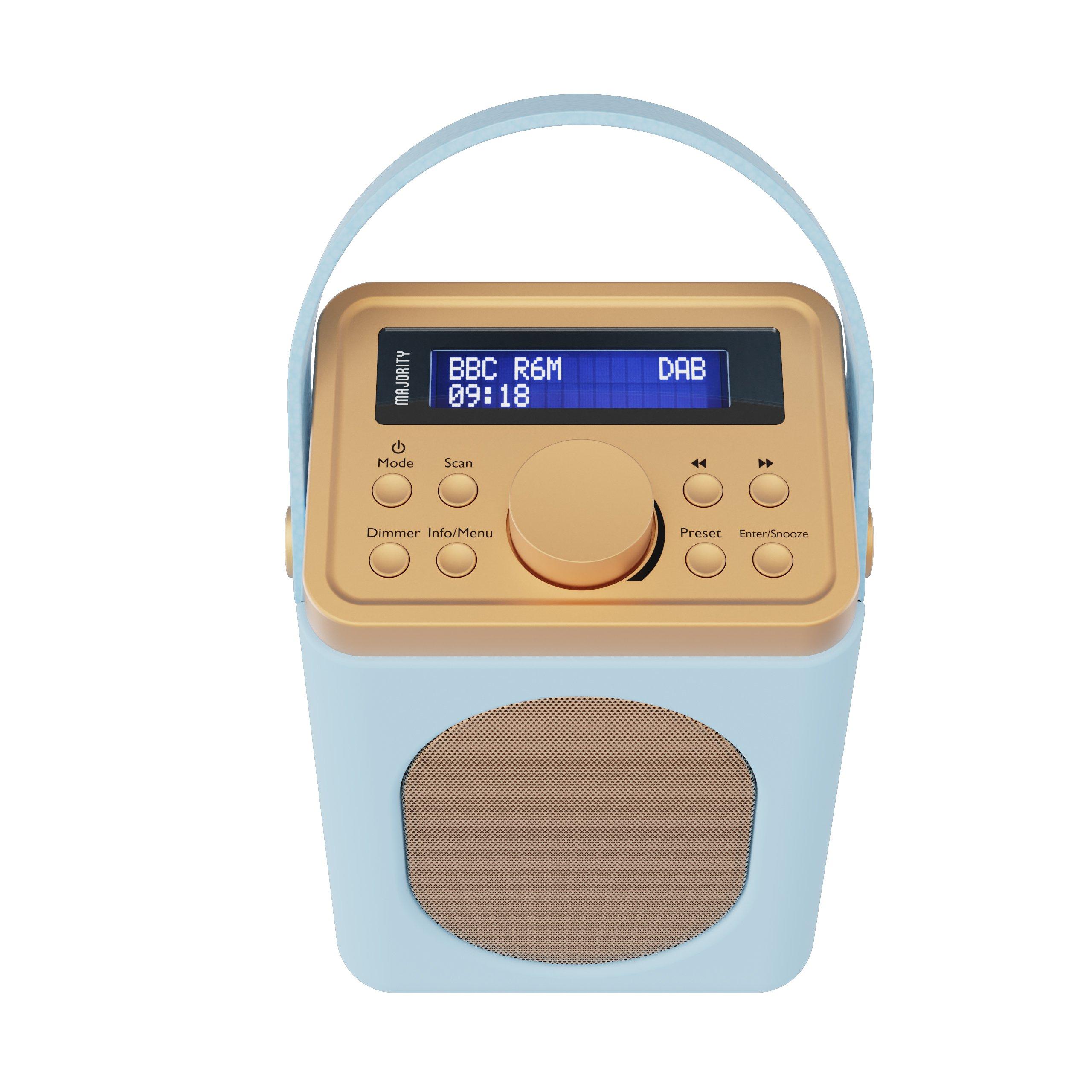 Blauw - MAJORITY - Little Shelford DAB Radio - 3