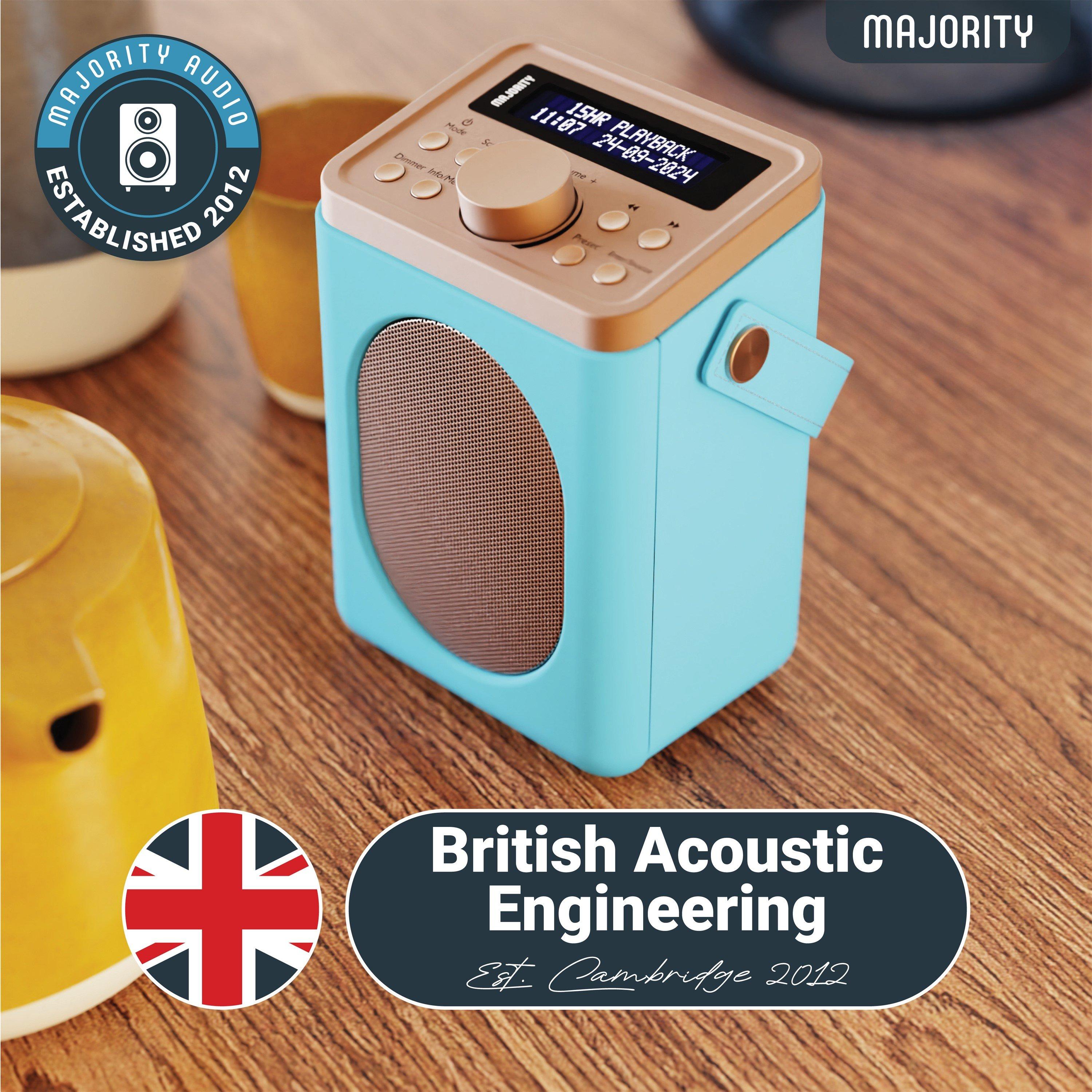 Blauw - MAJORITY - Little Shelford DAB Radio - 4