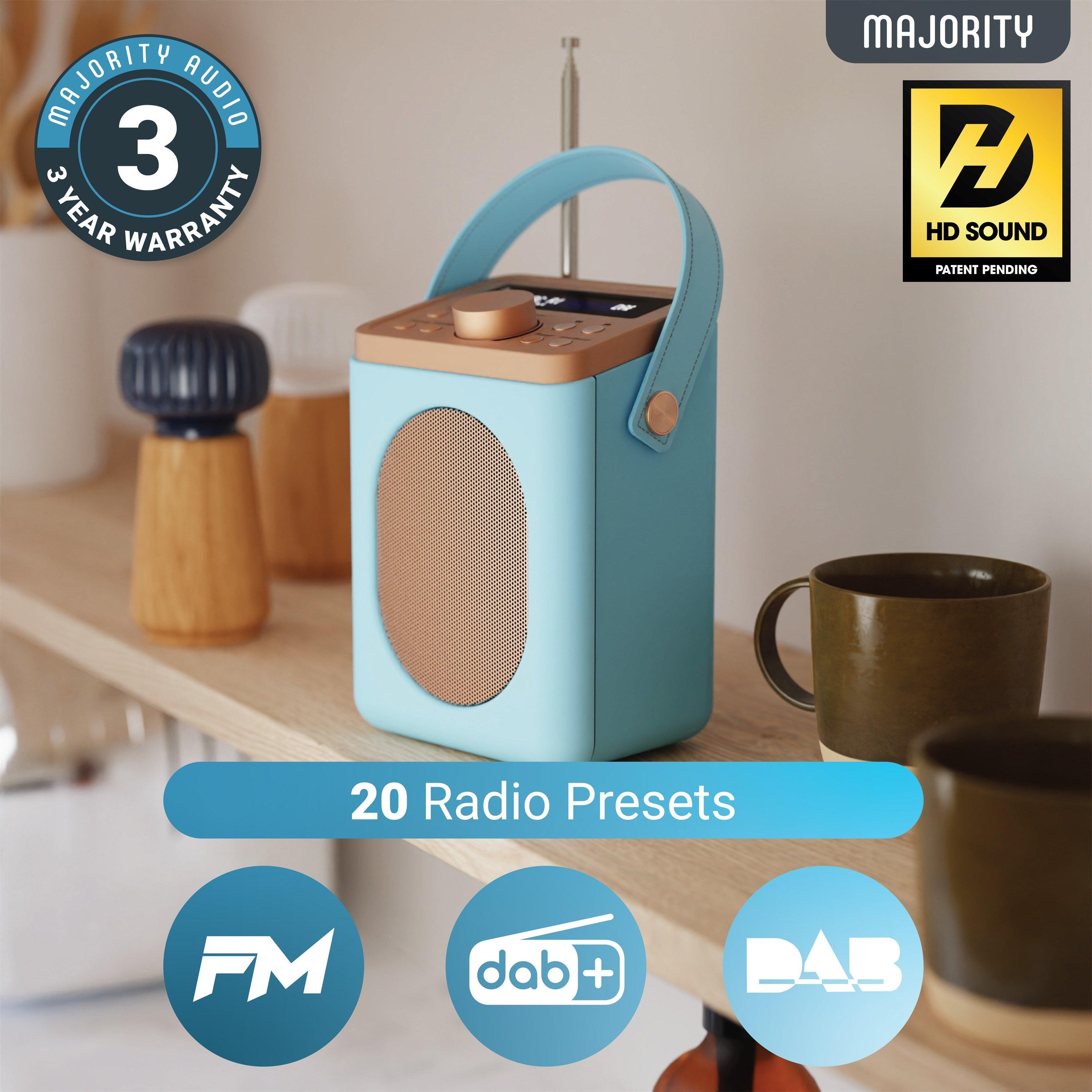 Blauw - MAJORITY - Little Shelford DAB Radio - 5
