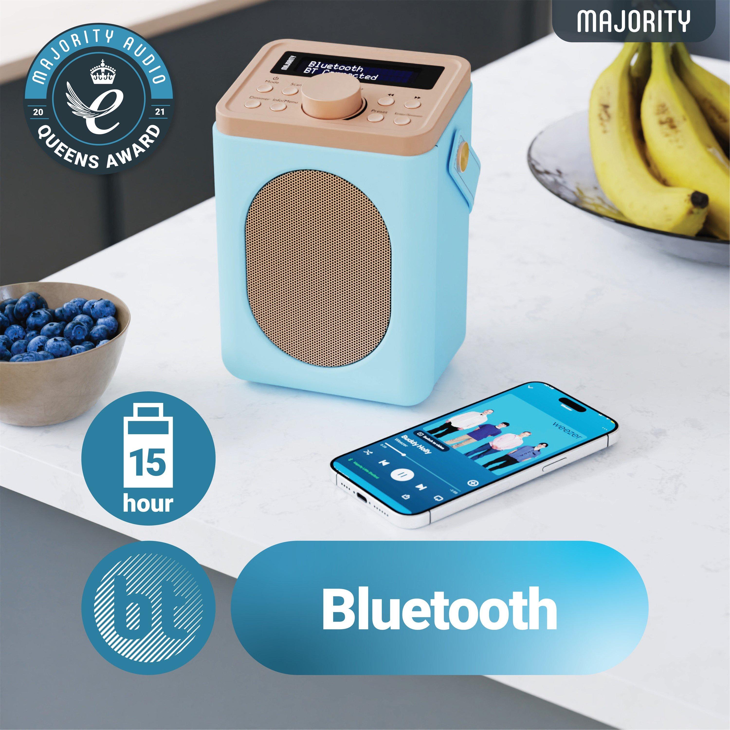 Blauw - MAJORITY - Little Shelford DAB Radio - 6