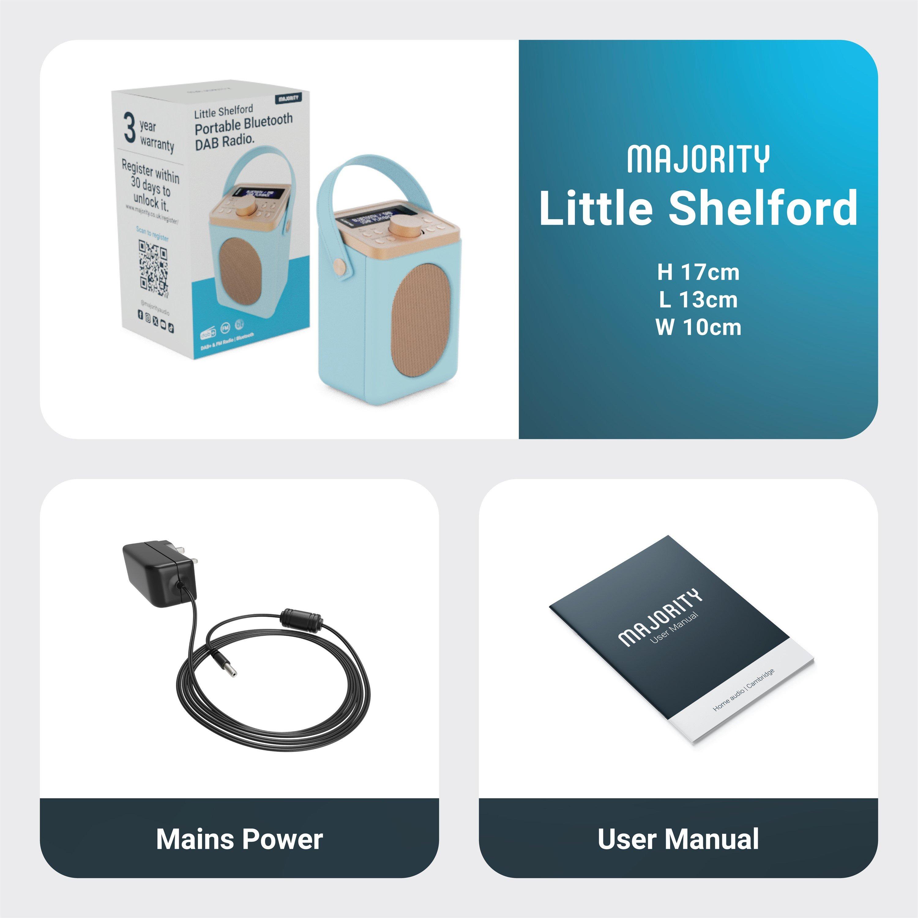 Blauw - MAJORITY - Little Shelford DAB Radio - 8