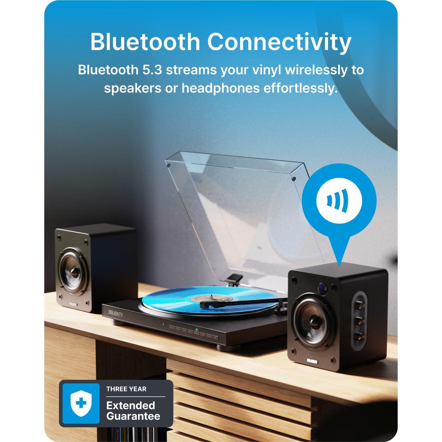 Schwarz - MAJORITY - Auto Bluetooth Turntable - 11