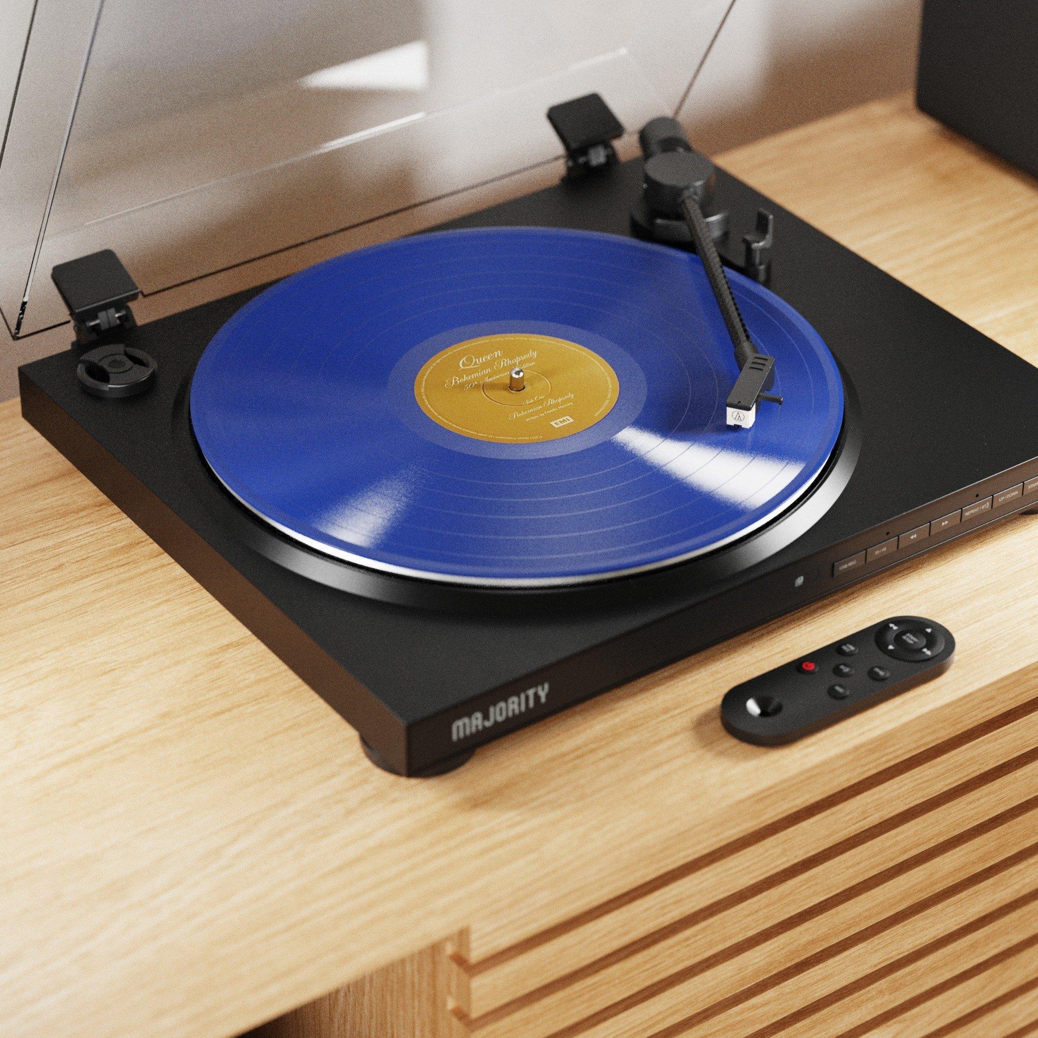 Schwarz - MAJORITY - Auto Bluetooth Turntable - 4