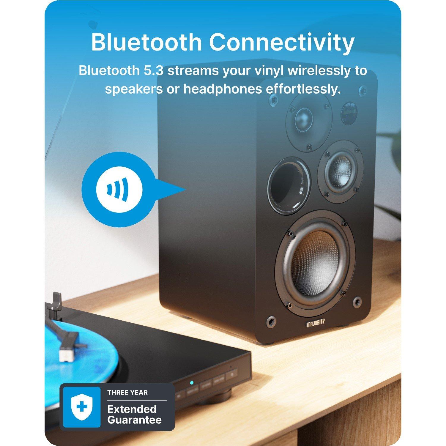 Schwarz - MAJORITY - Auto Bluetooth Turntable - 9