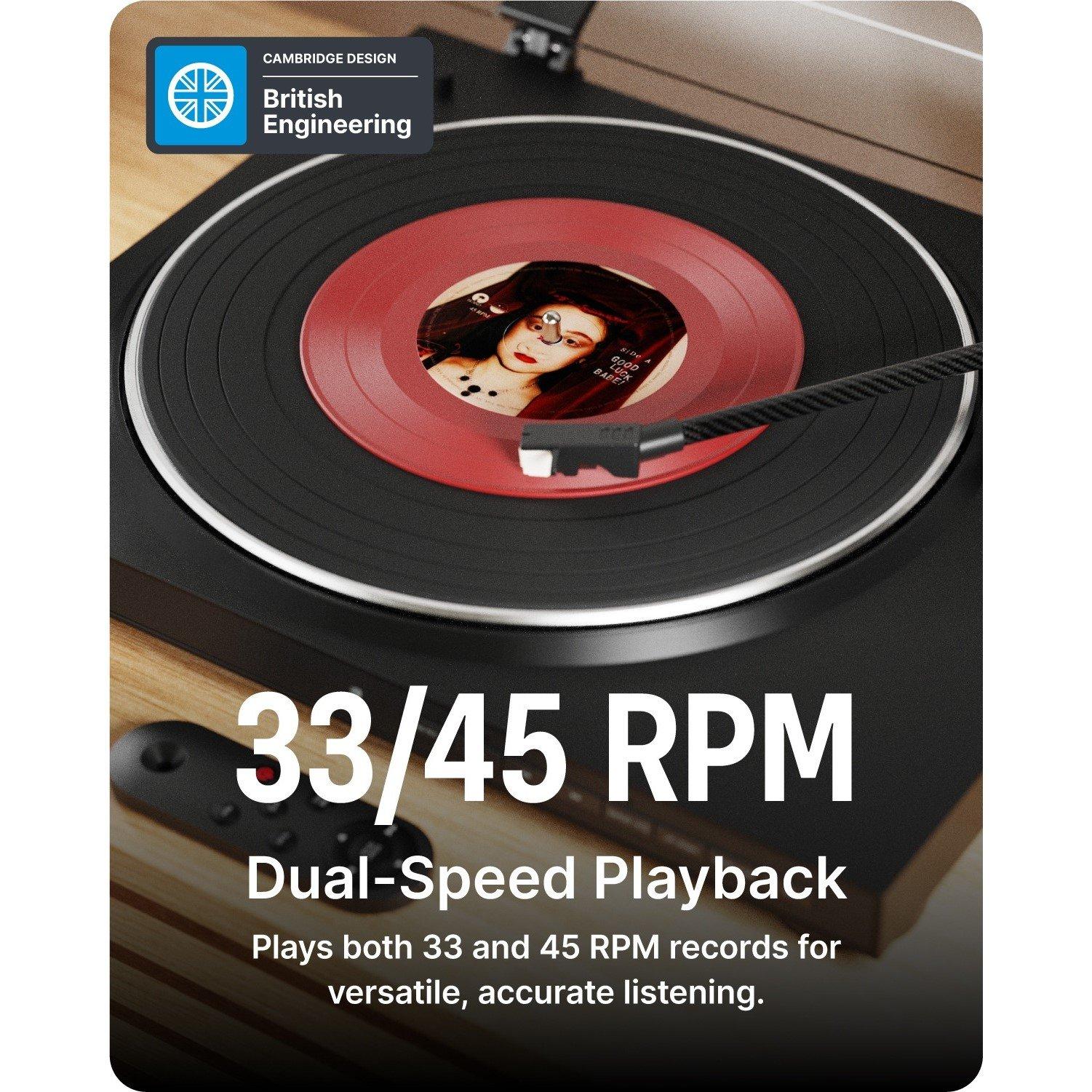 Schwarz - MAJORITY - Auto Bluetooth Turntable - 10