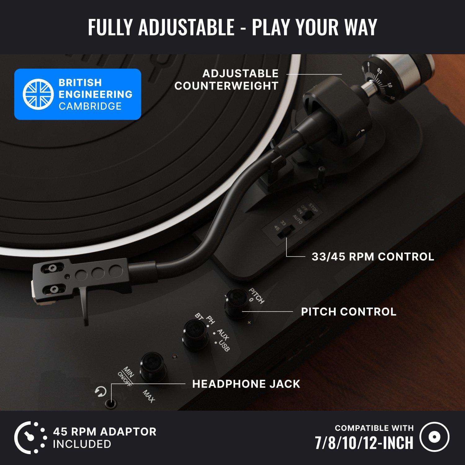 Schwarz - MAJORITY - Folio Turntable - 3