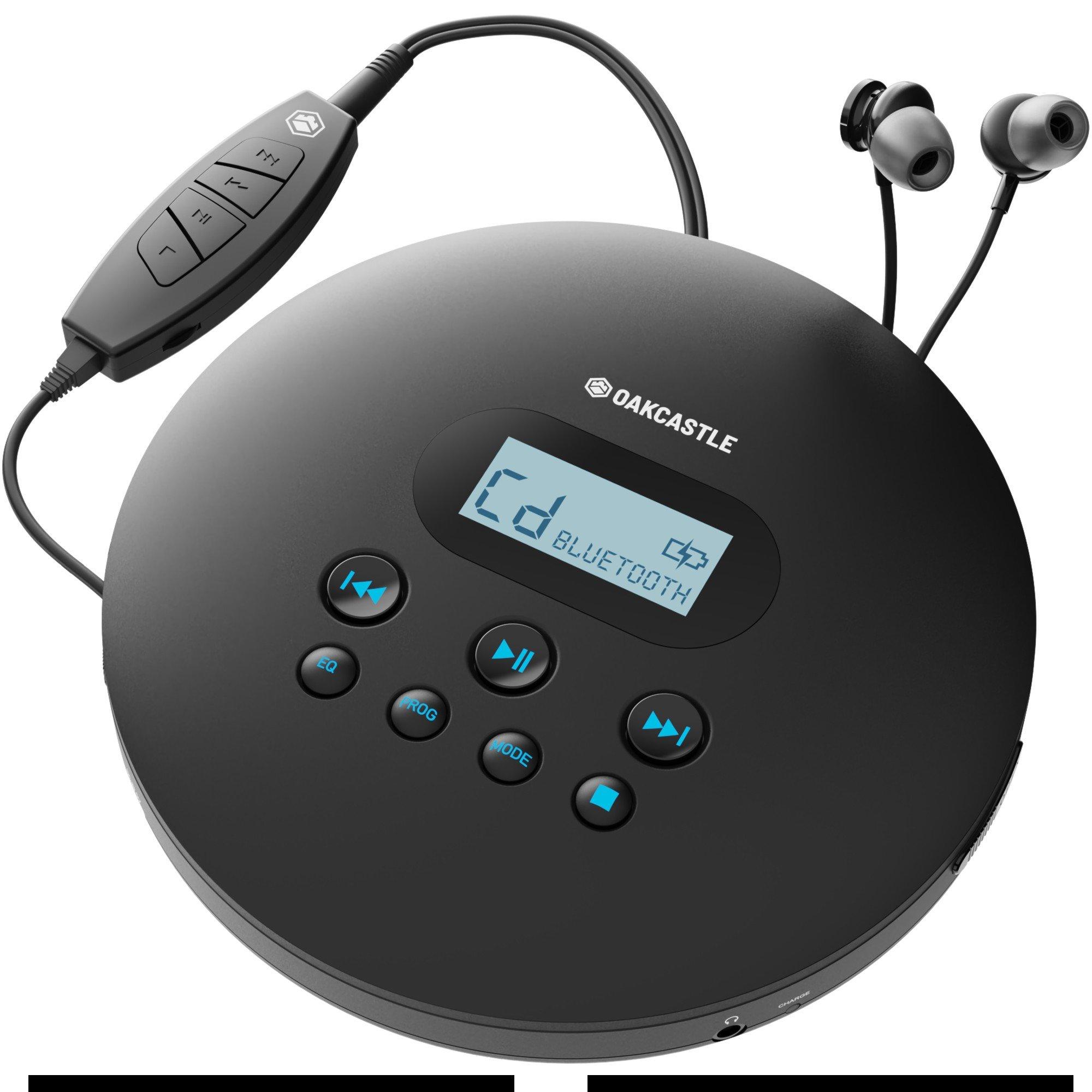 OAKCASTLE CD100 Portable Bluetooth CD Player - Image 6