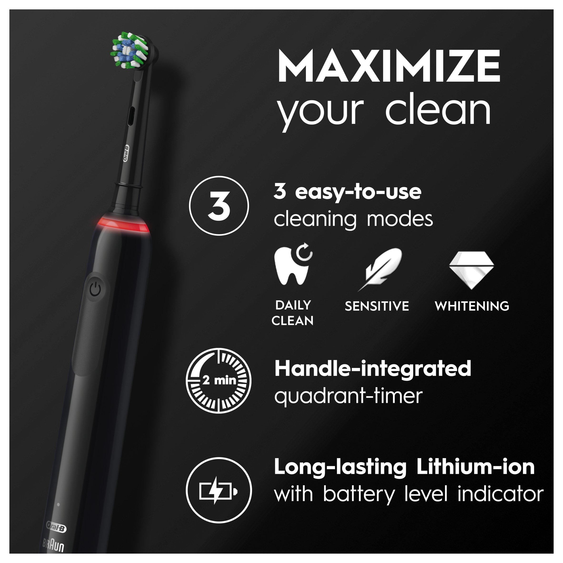 Black - Oral B - PRO3500 Flora 99 - 3