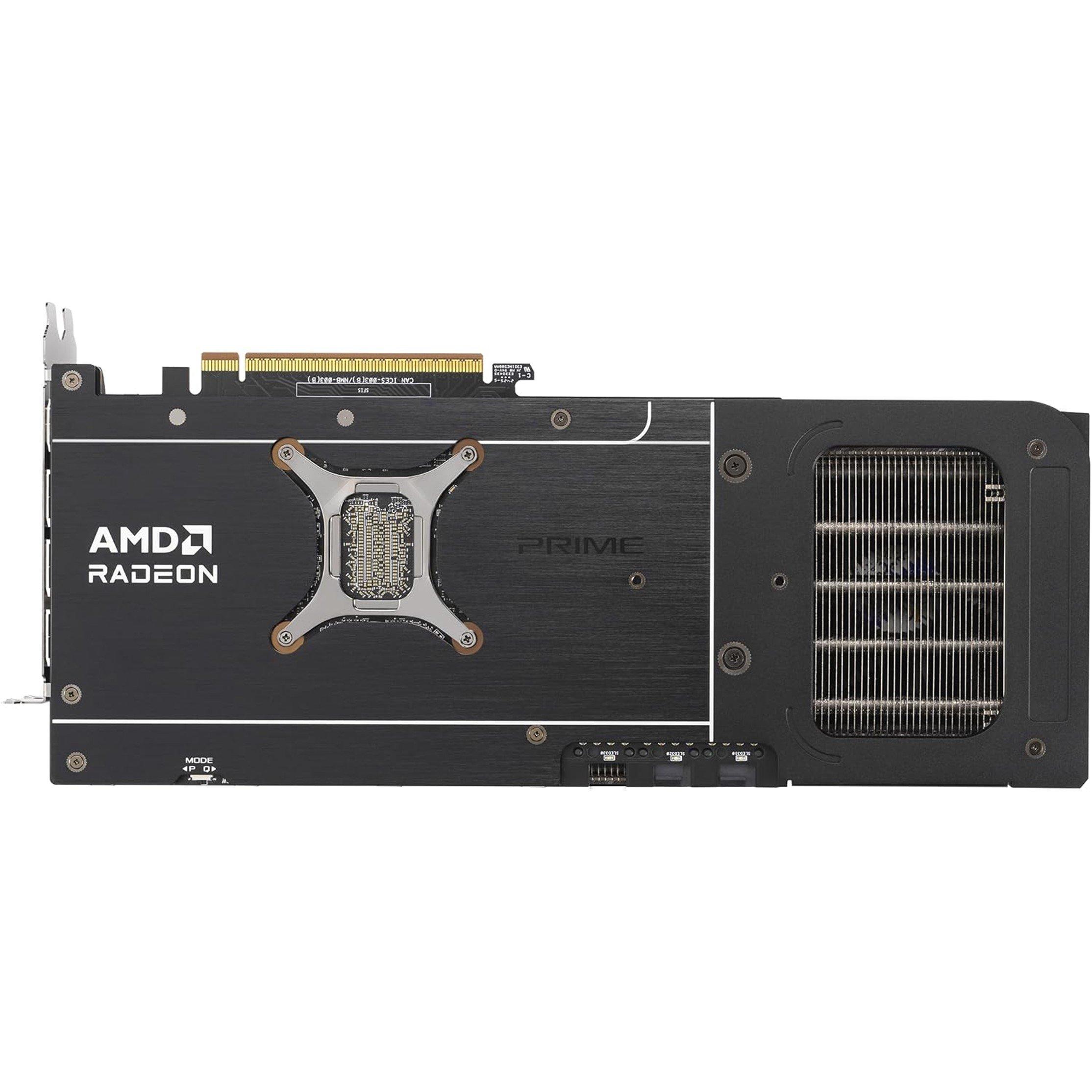 Black - ASUS - Prime Radeon RX 9070 GRE OC 12GB GDDR6 Graphics Card PCIe 5.0 Triple Fan Cooling HDMI 2.1b Displ - 11