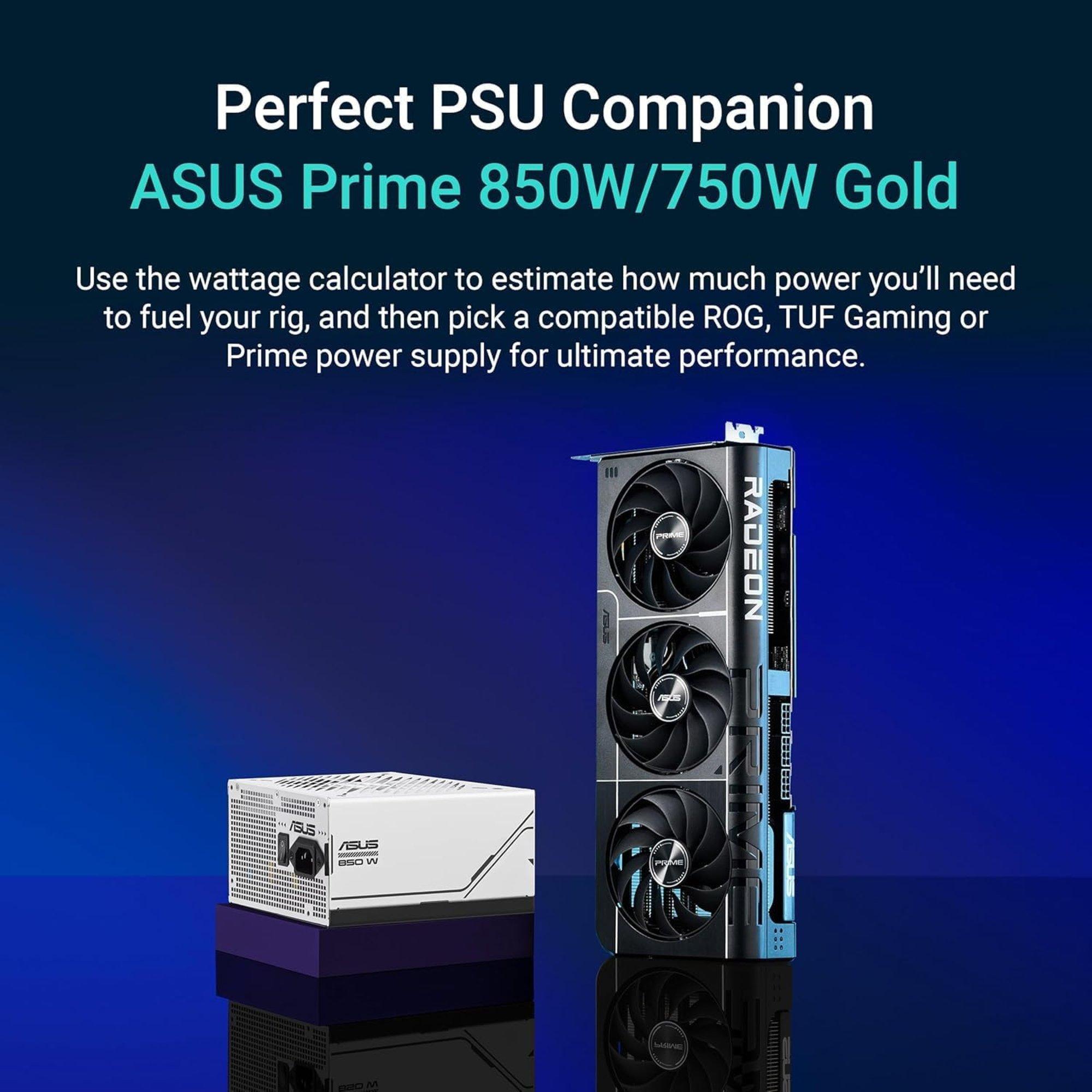 Black - ASUS - Prime Radeon RX 9070 GRE OC 12GB GDDR6 Graphics Card PCIe 5.0 Triple Fan Cooling HDMI 2.1b Displ - 7