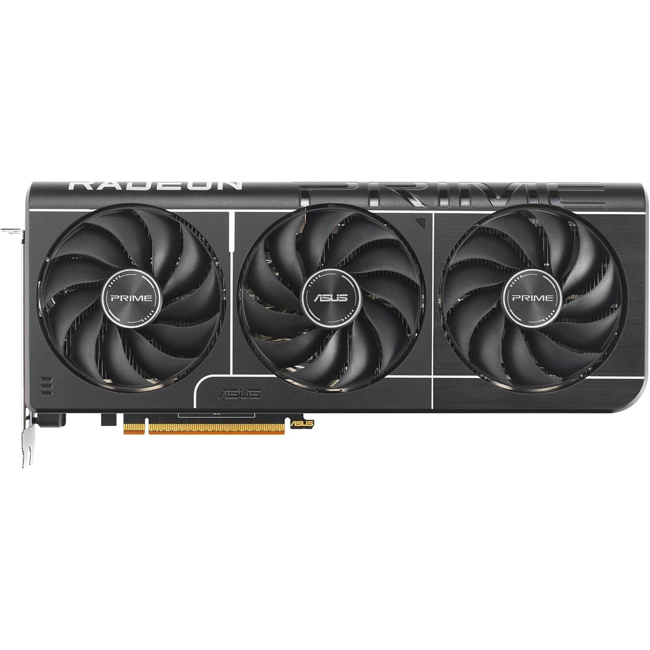 Black - ASUS - Prime Radeon RX 9070 GRE OC 12GB GDDR6 Graphics Card PCIe 5.0 Triple Fan Cooling HDMI 2.1b Displ - 8