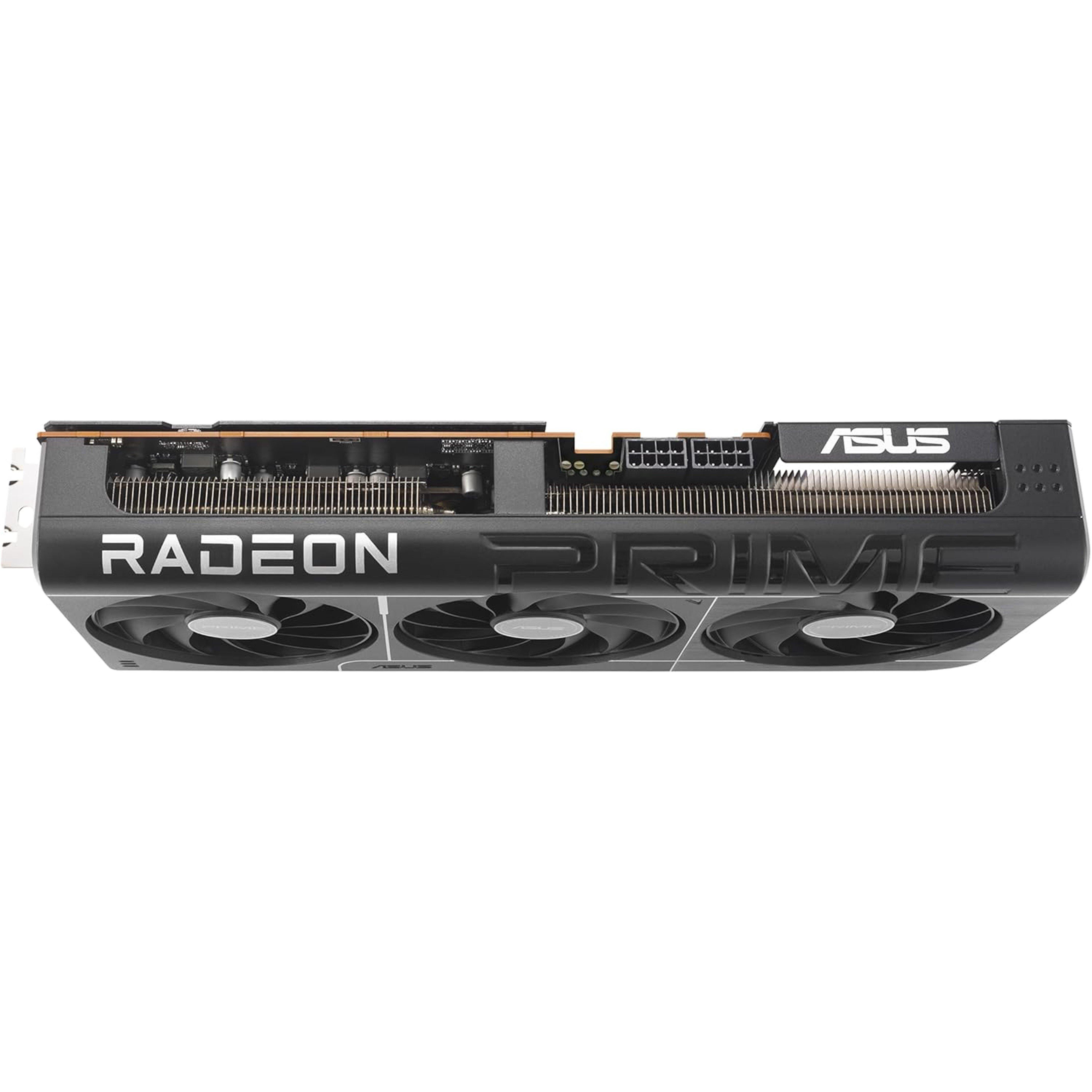 Black - ASUS - Prime Radeon RX 9070 GRE OC 12GB GDDR6 Graphics Card PCIe 5.0 Triple Fan Cooling HDMI 2.1b Displ - 9