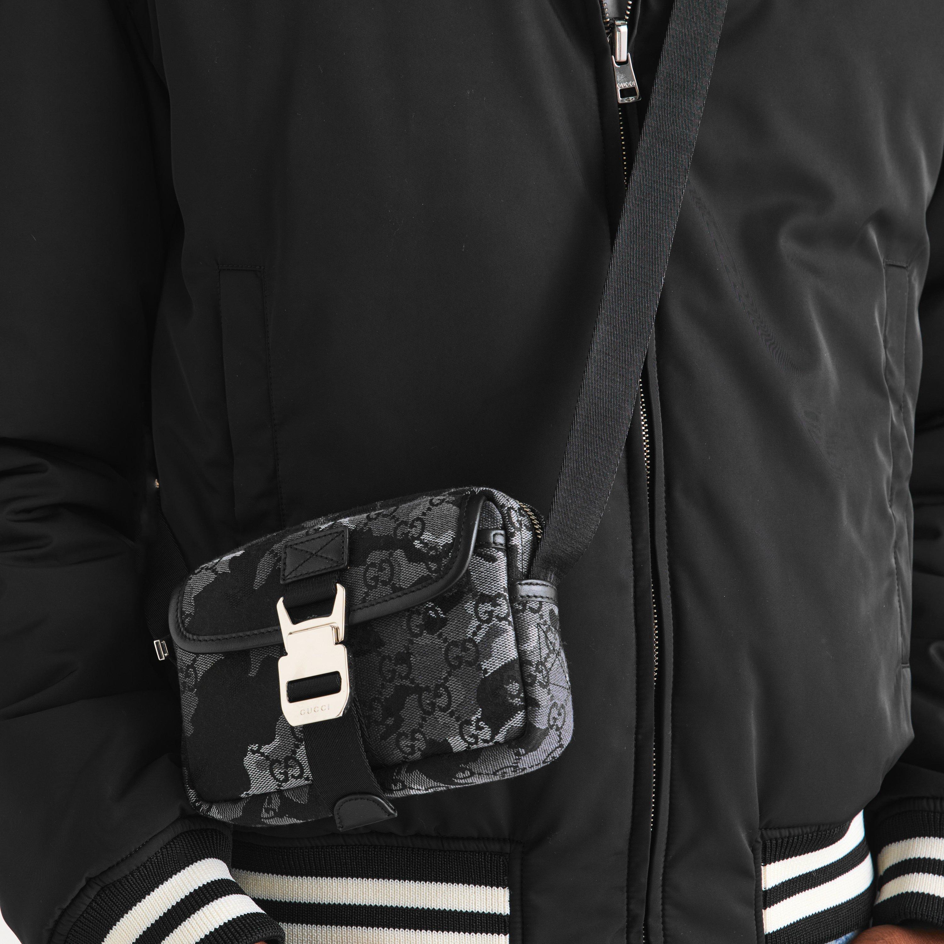 Grey / Black - Gucci - Gucci Aviator Buckle Sn62 - 3