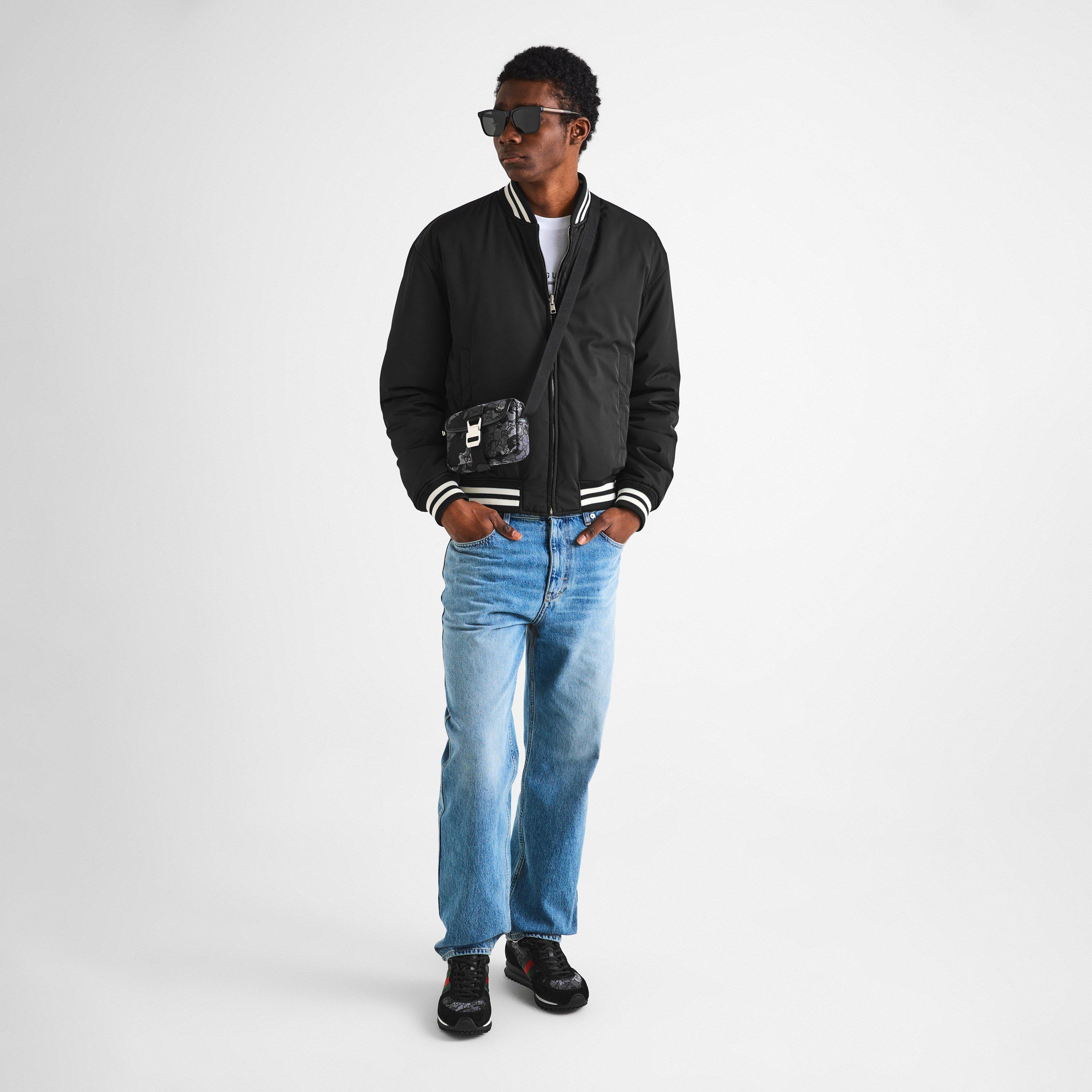 Grey / Black - Gucci - Gucci Aviator Buckle Sn62 - 6