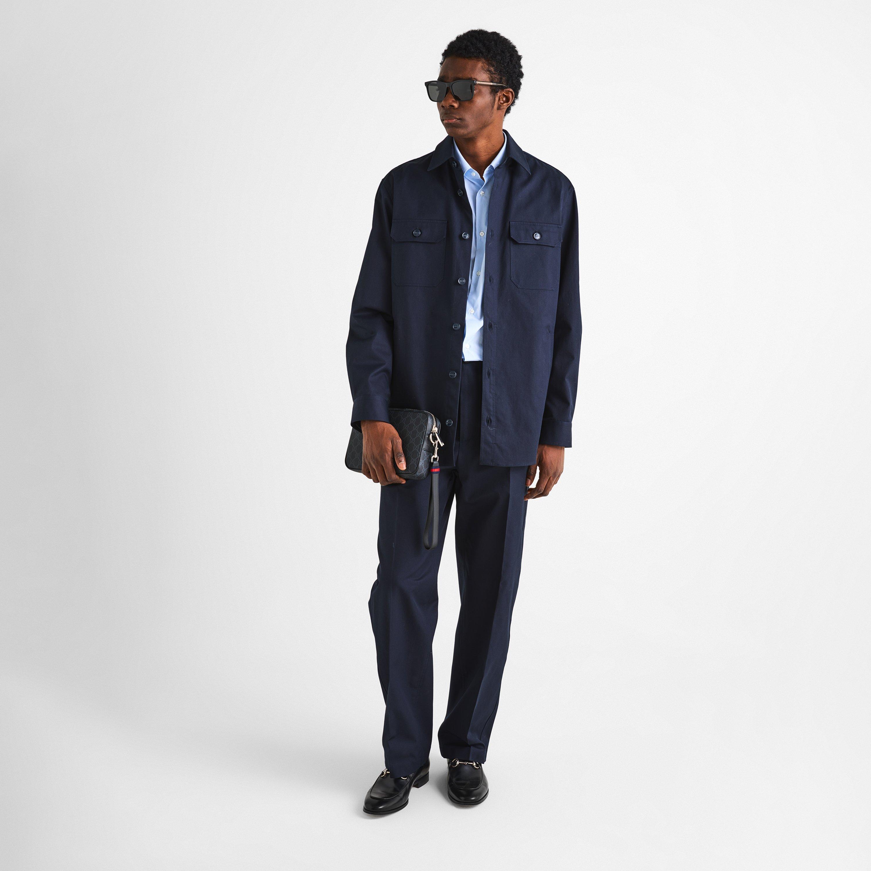 GG Black - Gucci - Men's Pouch - 6