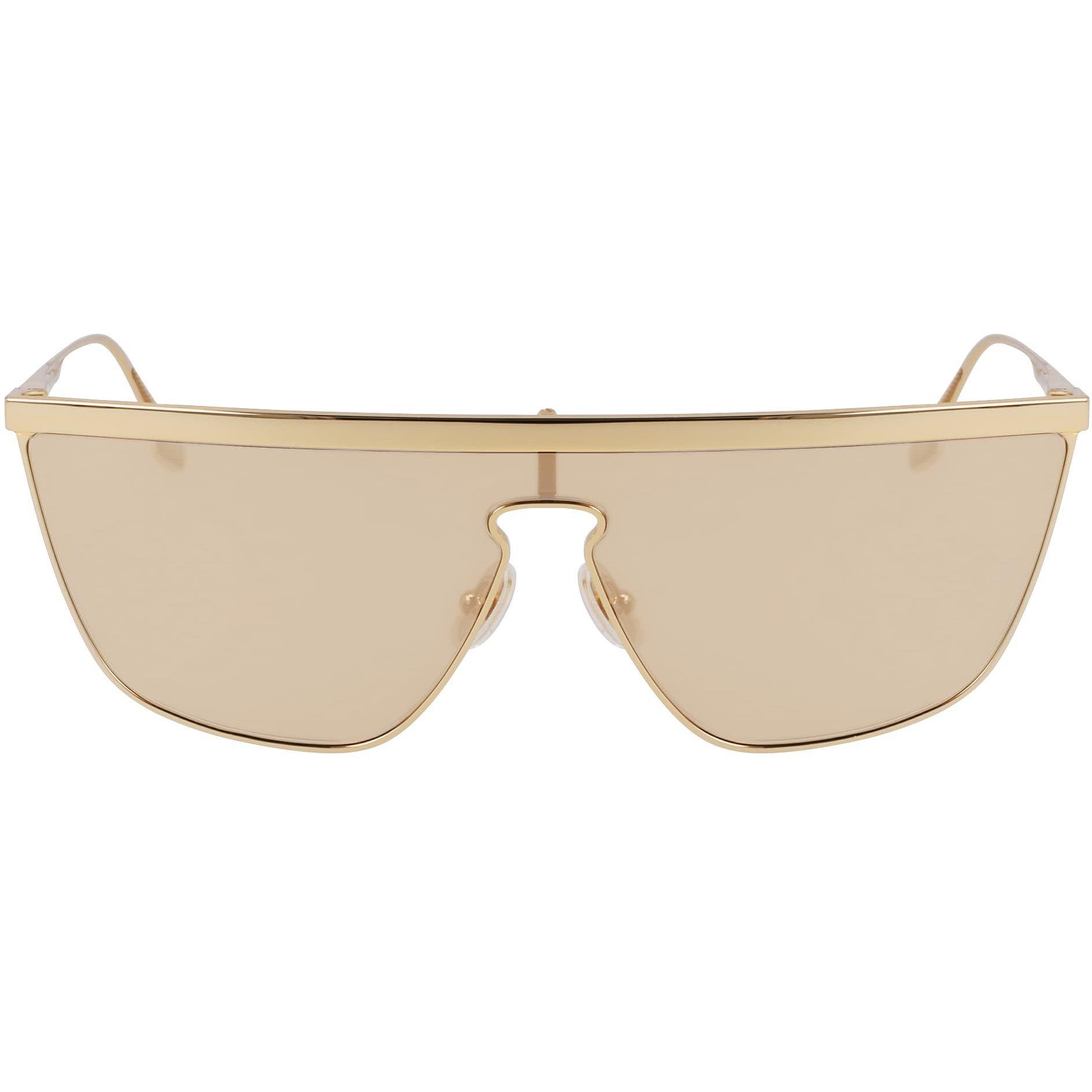 Gold Mirror - Victoria Beckham - Women's Shield Sunglasses - 8