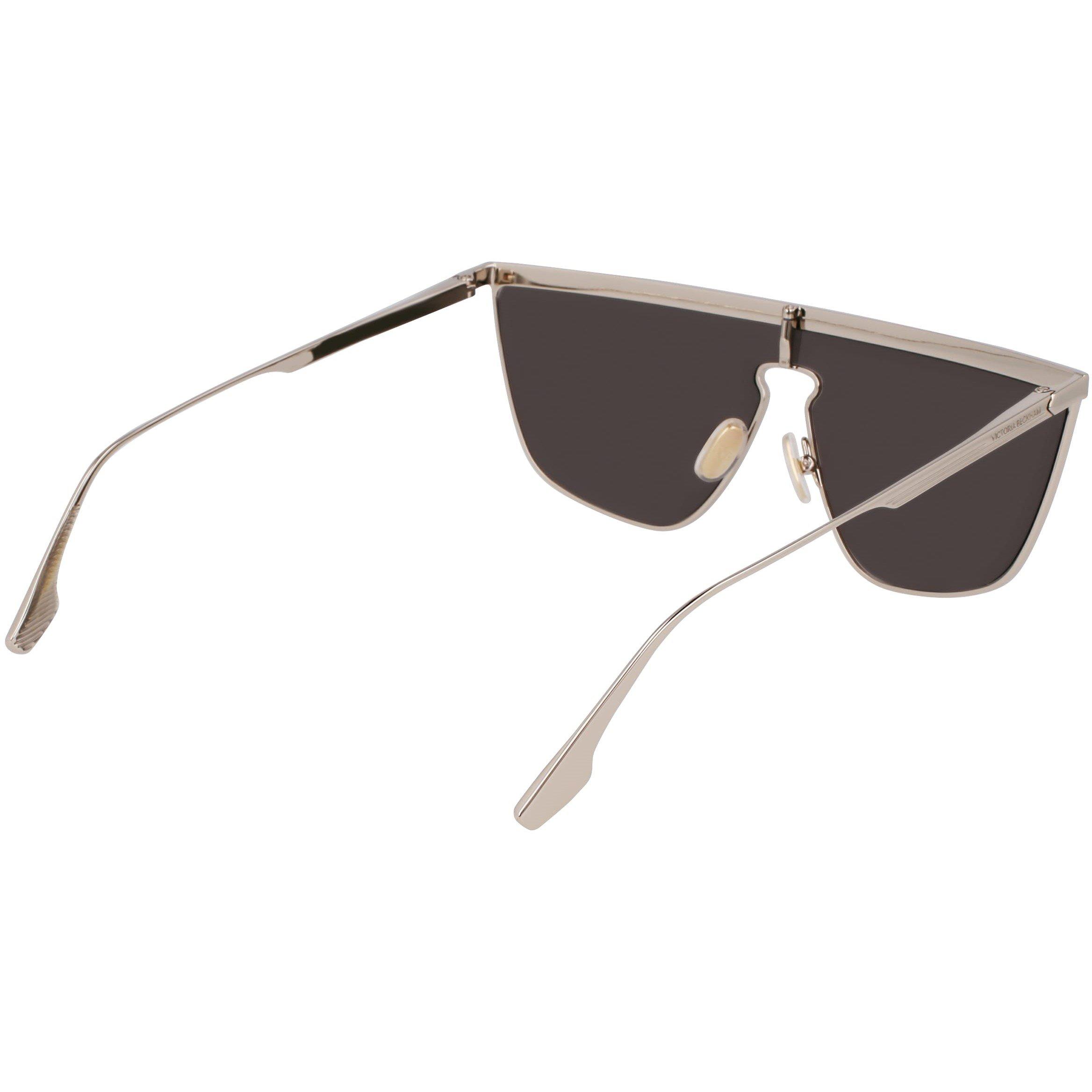 Silver Mirror - Victoria Beckham - Women's Shield Sunglasses - 5