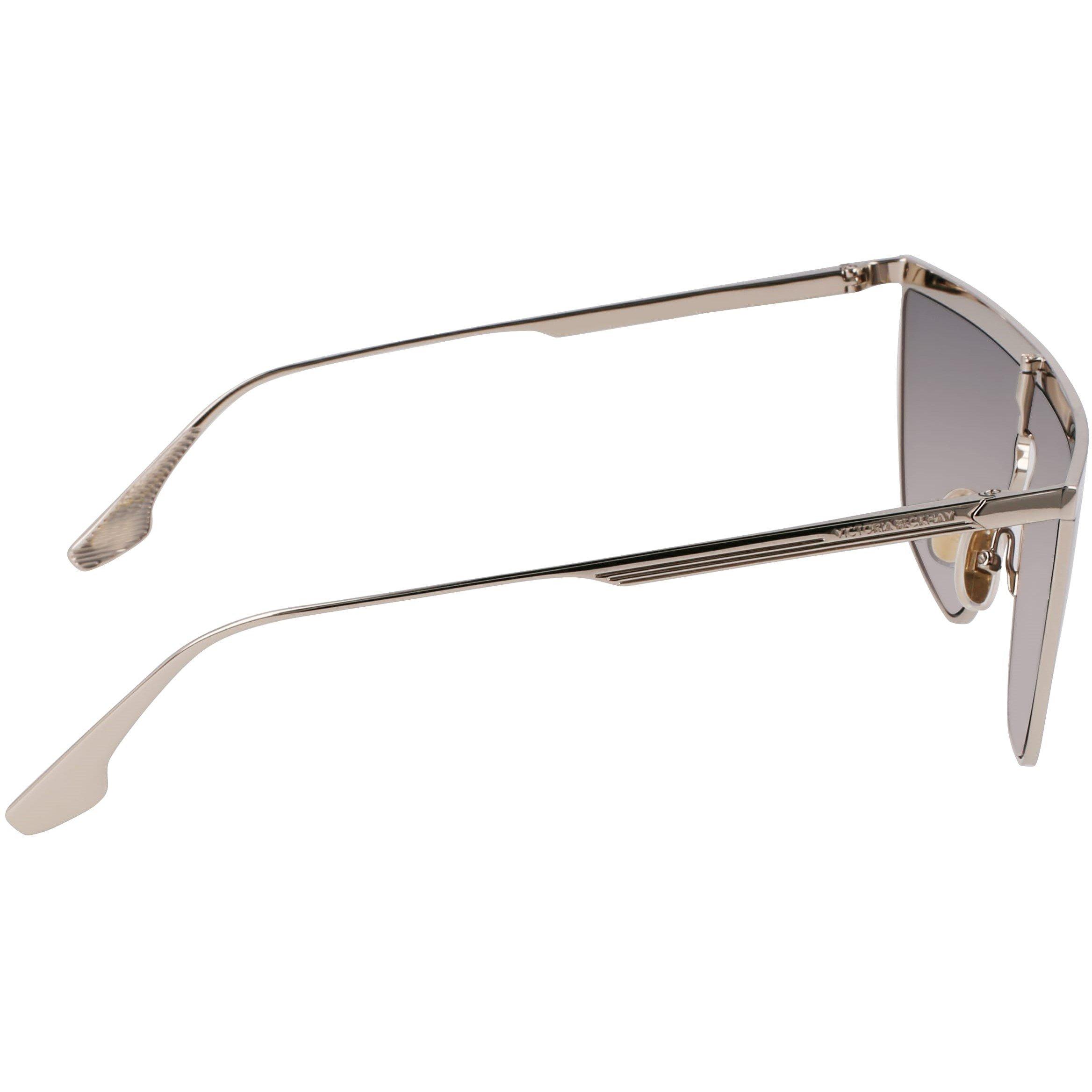 Silver Mirror - Victoria Beckham - Women's Shield Sunglasses - 6