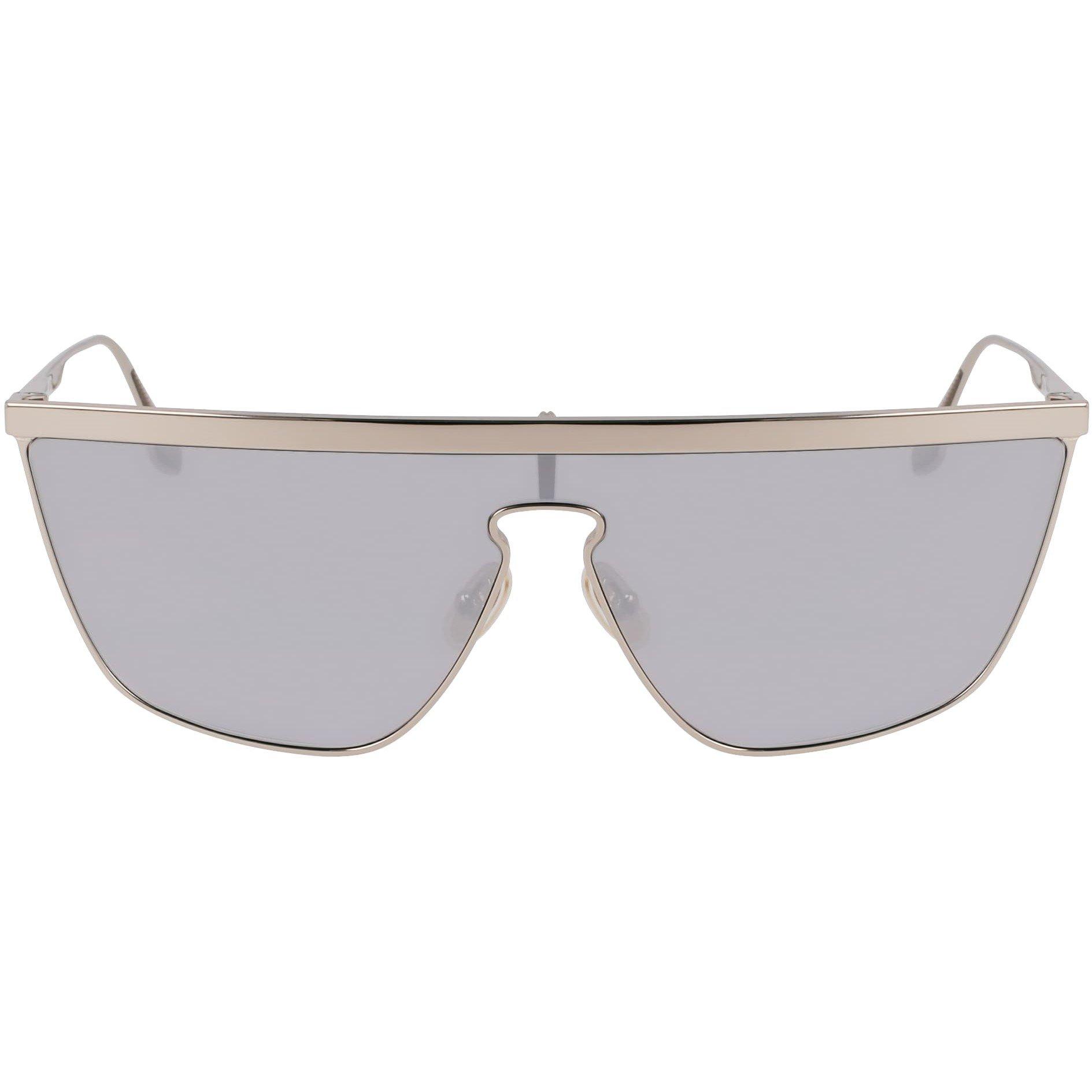 Silver Mirror - Victoria Beckham - Women's Shield Sunglasses - 7