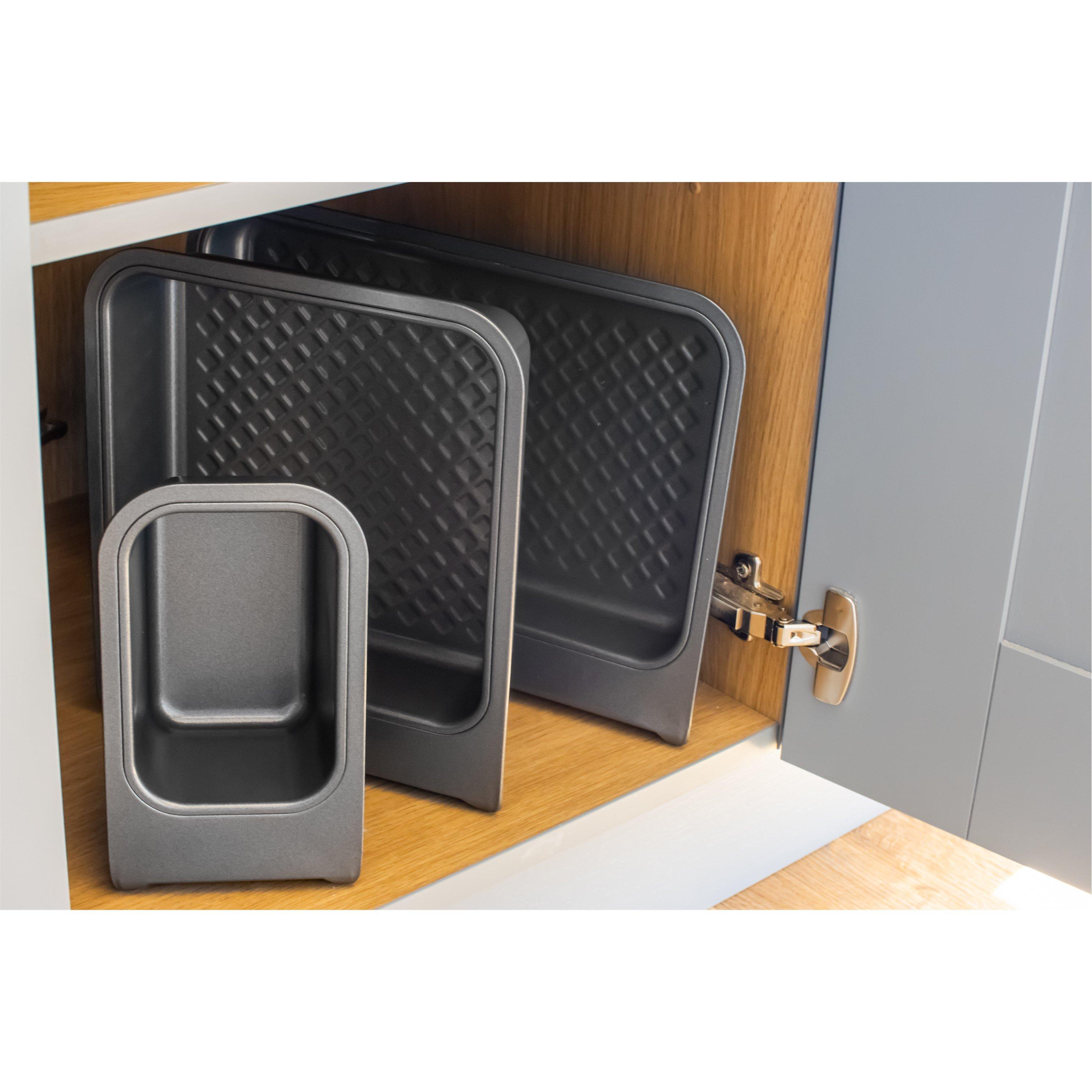 Grey - MasterClass - MasterClass Smart Stack Small Baking Tray - 2