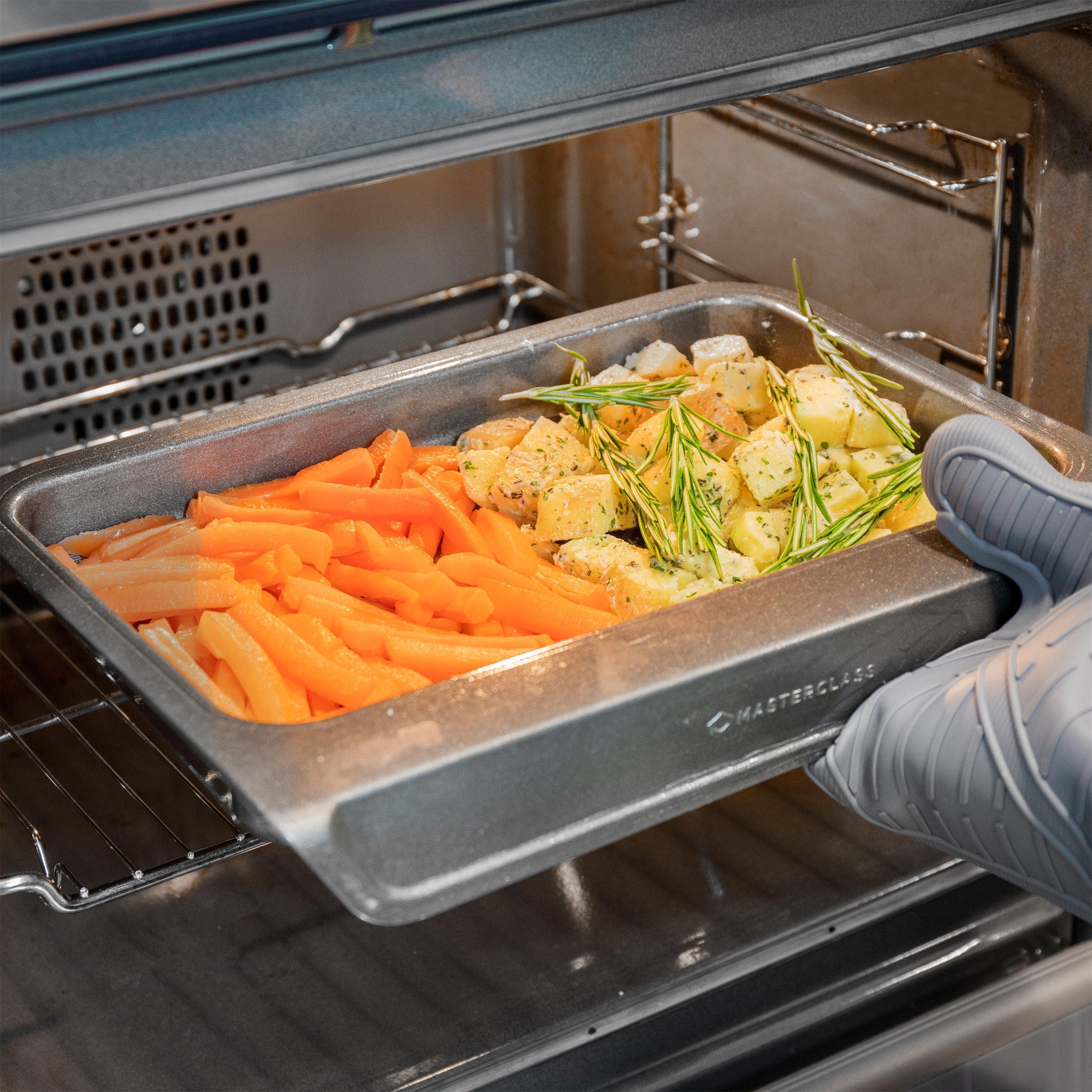 Grey - MasterClass - MasterClass Smart Stack Small Baking Tray - 5