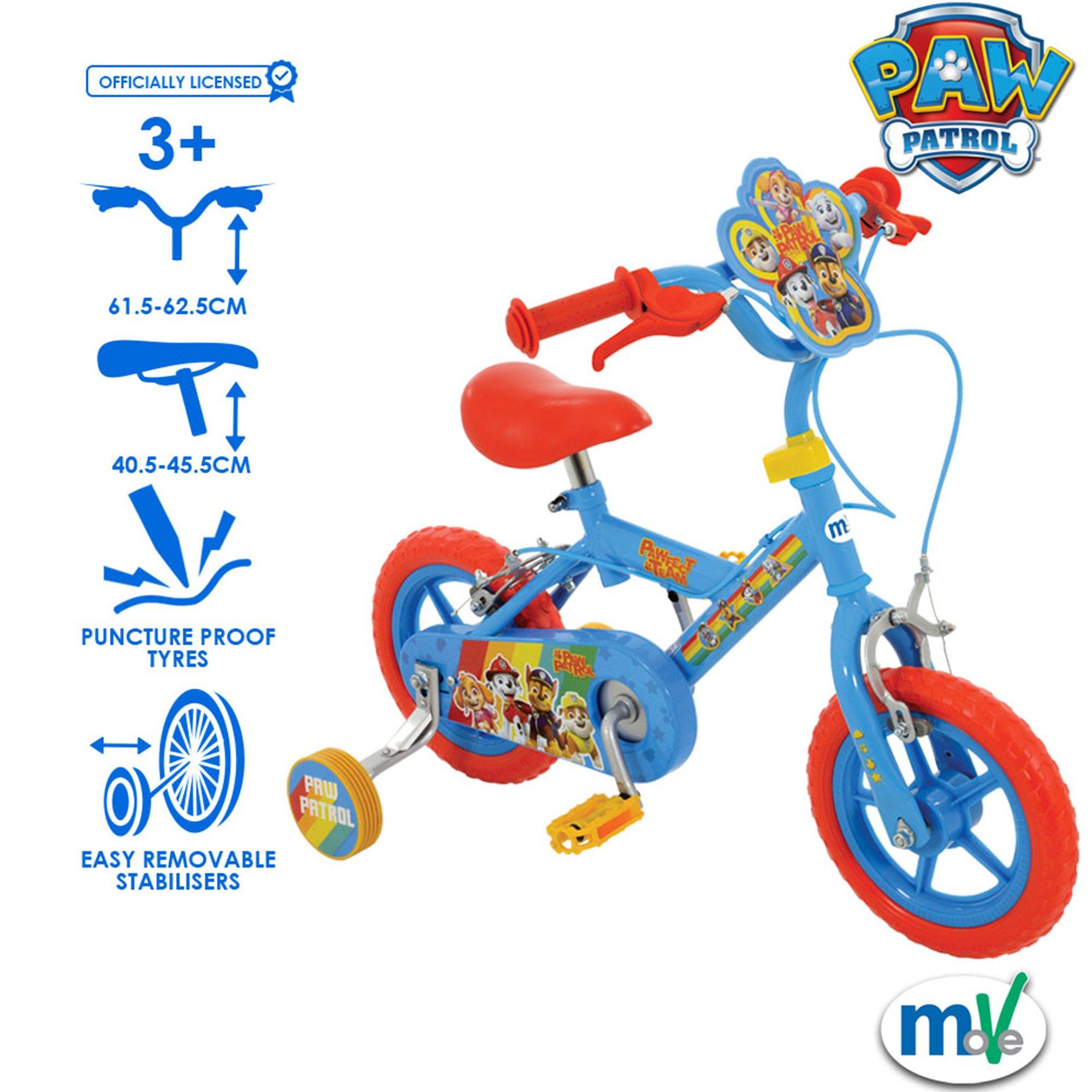 Multi - Paw Patrol - MoVe Paw Patrol My First 12 Bike - 2