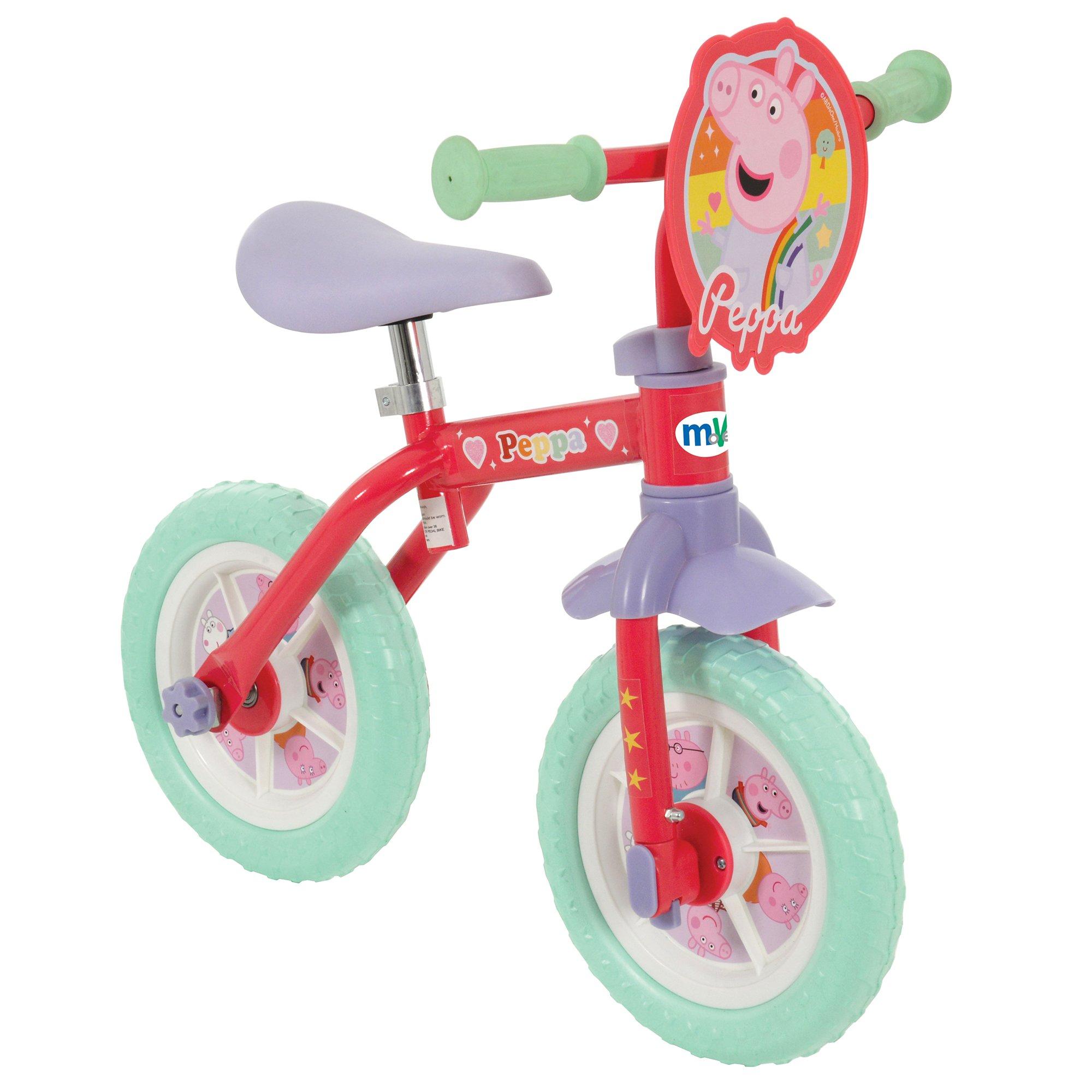 Multi - Peppa Pig - MoVe Peppa Pig My First 2 in 1 10 Training Bike - 3