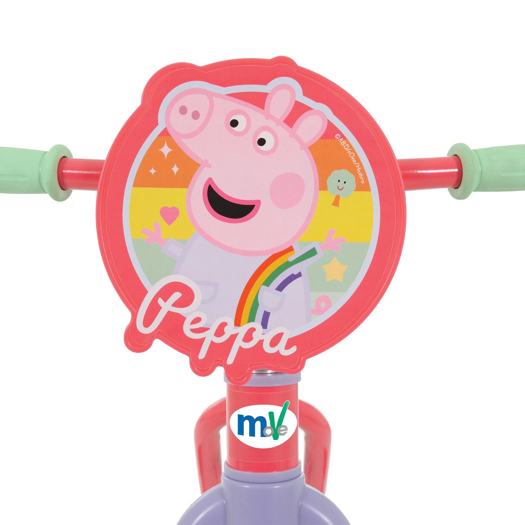Multi - Peppa Pig - MoVe Peppa Pig My First 2 in 1 10 Training Bike - 4