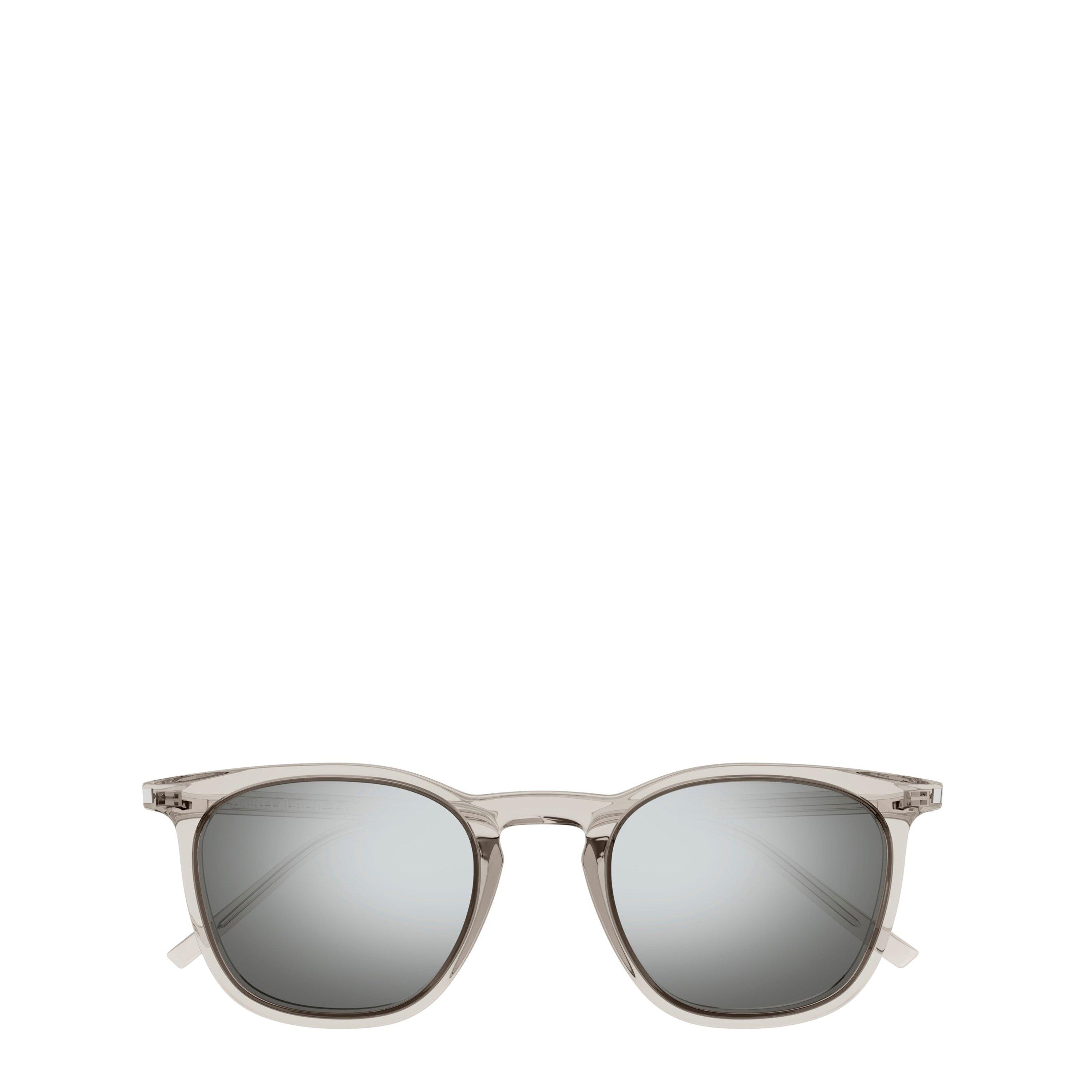 Clear - Saint Laurent - Men's Round Sunglasses - 2