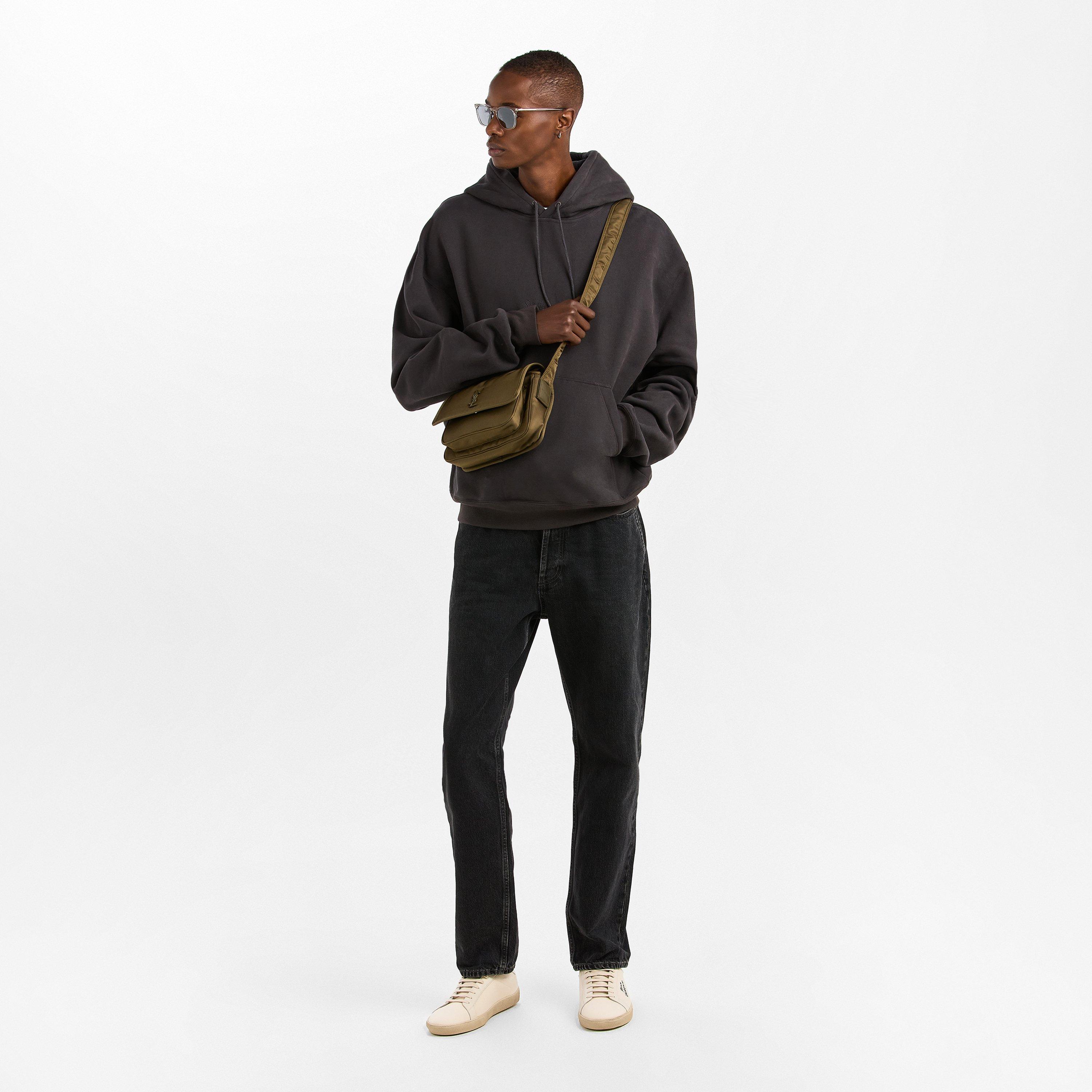 Clear - Saint Laurent - Men's Round Sunglasses - 4