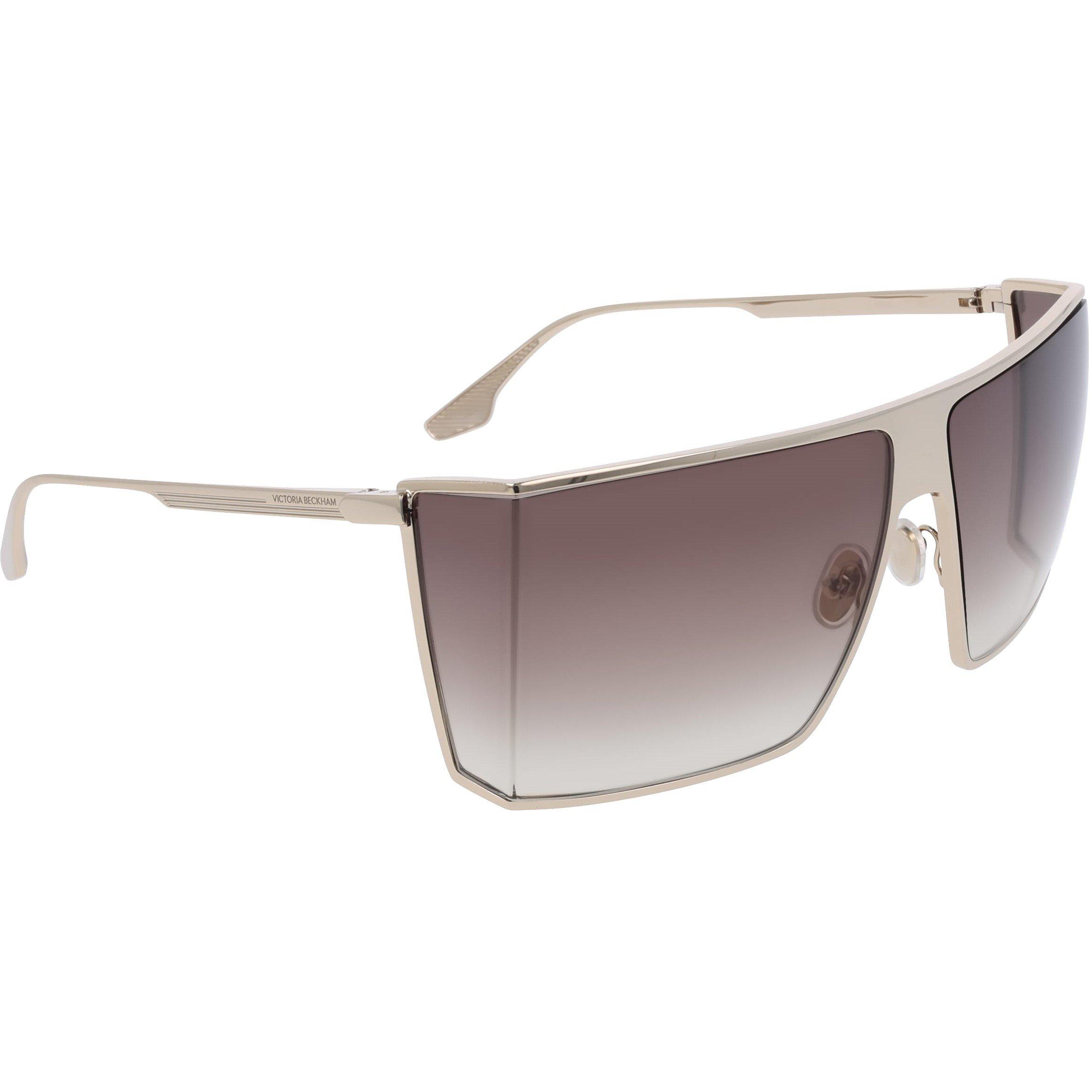 Gold - Victoria Beckham - Women's Shield Sunglasses - 2