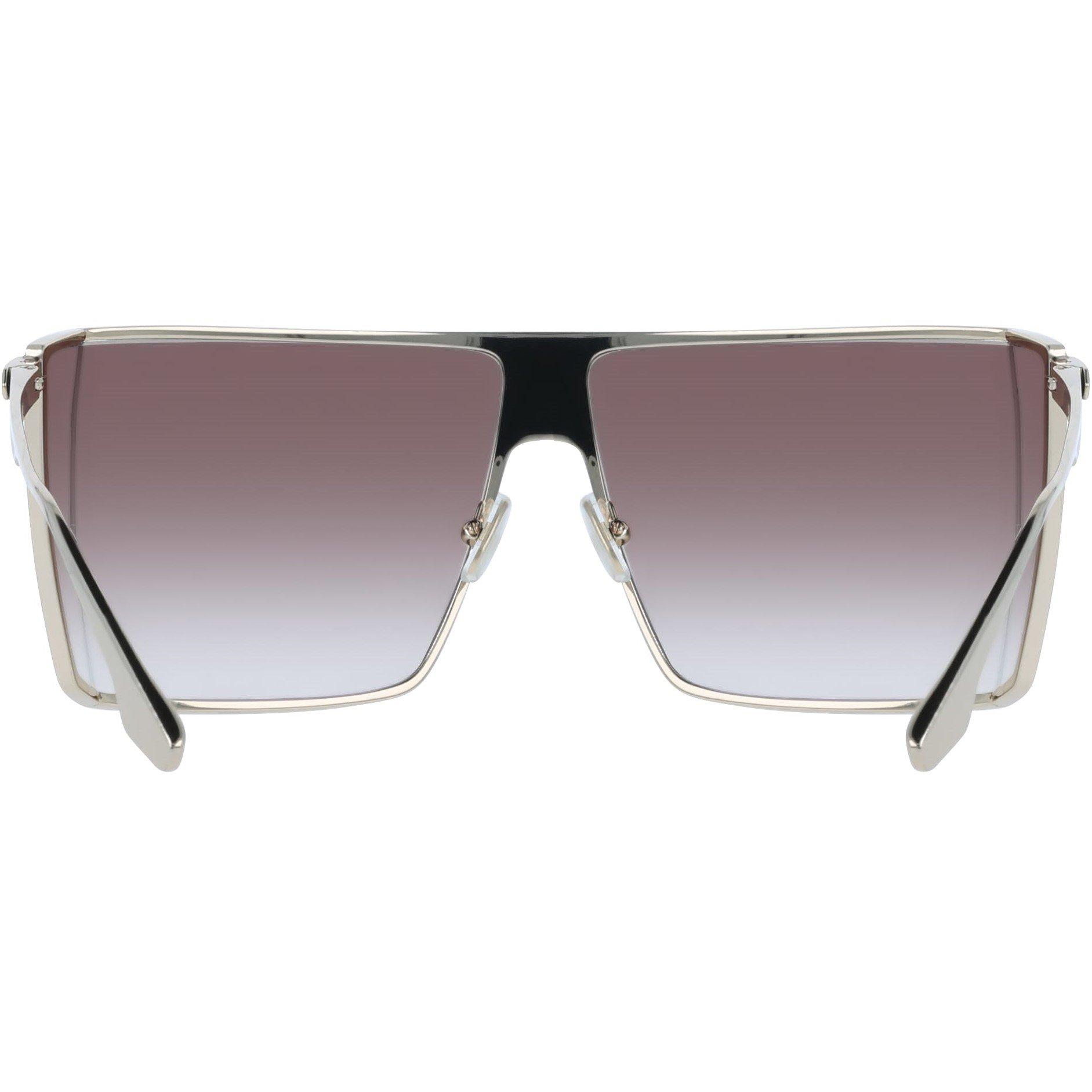 Gold - Victoria Beckham - Women's Shield Sunglasses - 5
