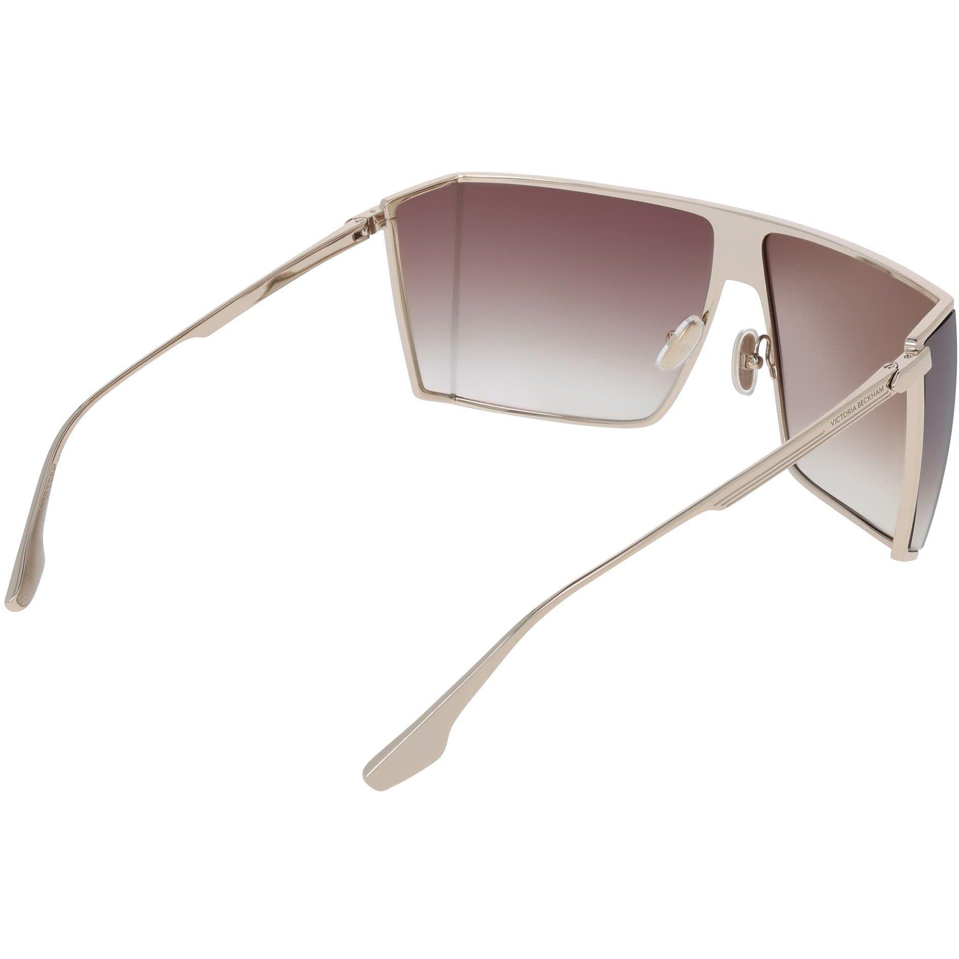 Gold - Victoria Beckham - Women's Shield Sunglasses - 6