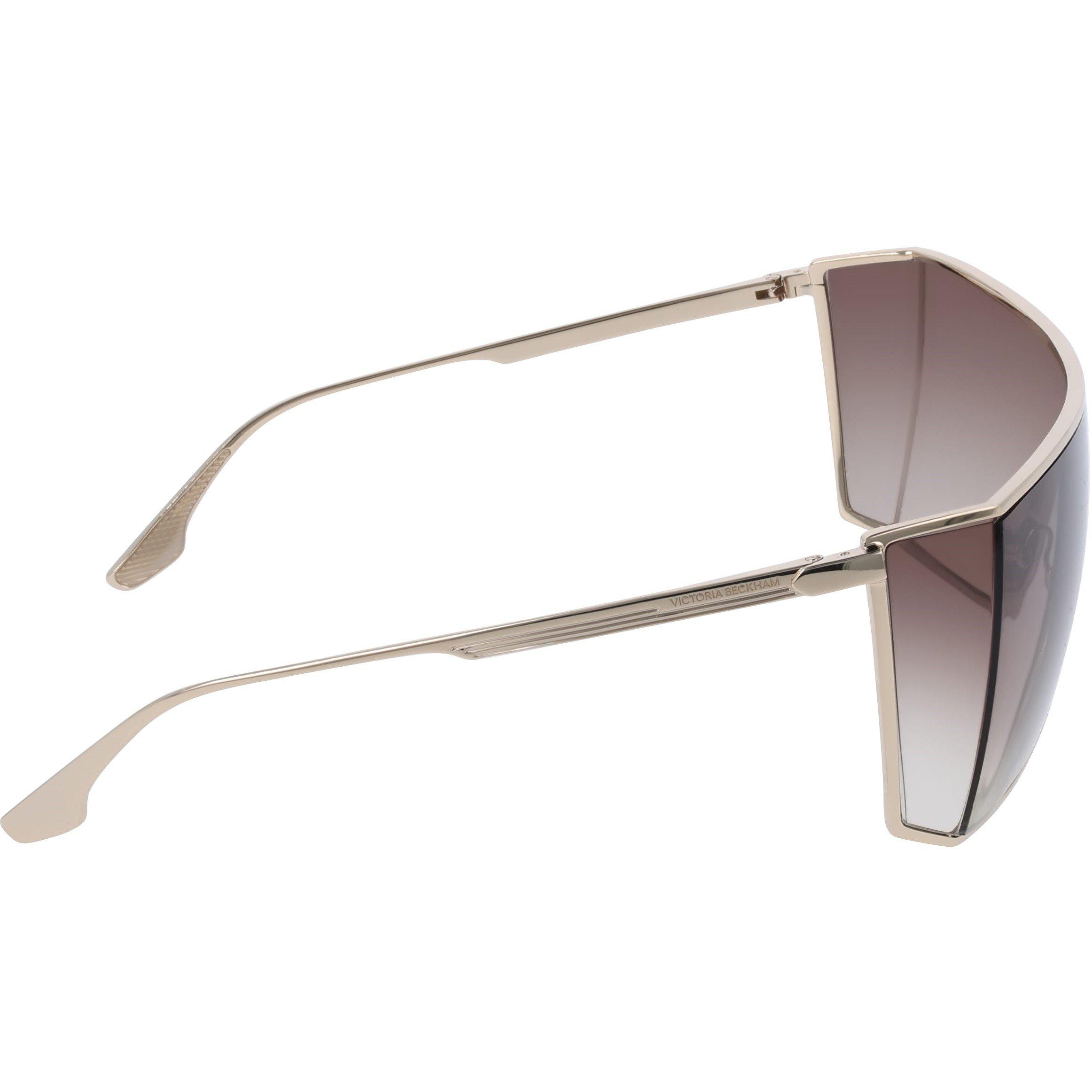 Gold - Victoria Beckham - Women's Shield Sunglasses - 7