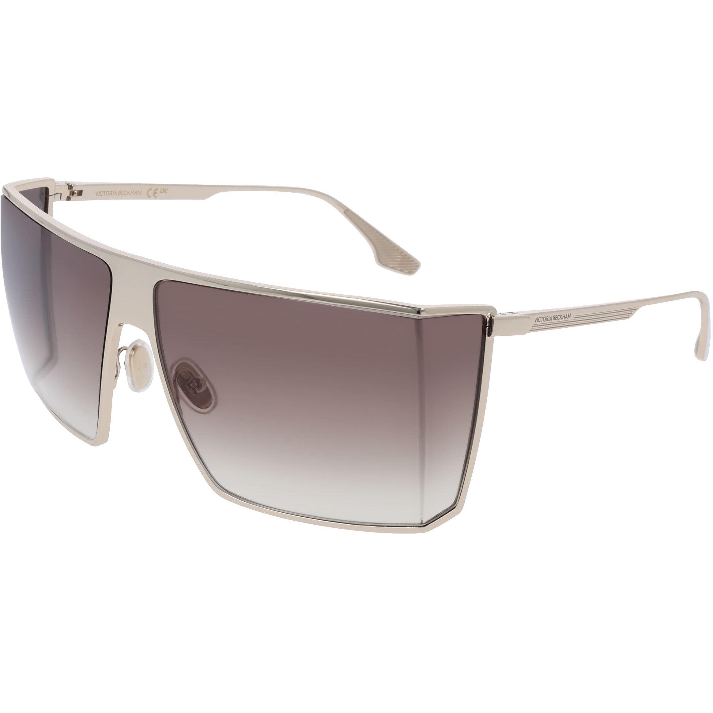 Gold - Victoria Beckham - Women's Shield Sunglasses - 9