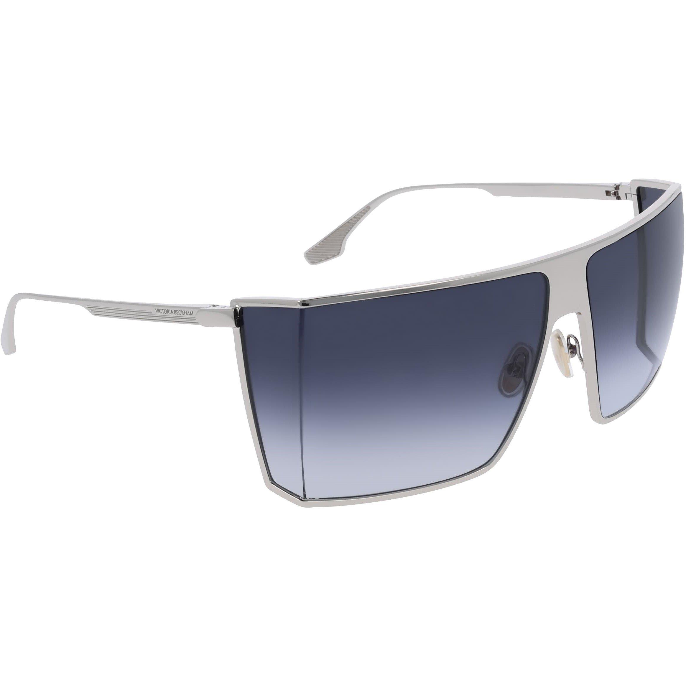 Silver - Victoria Beckham - Women's Shield Sunglasses - 2